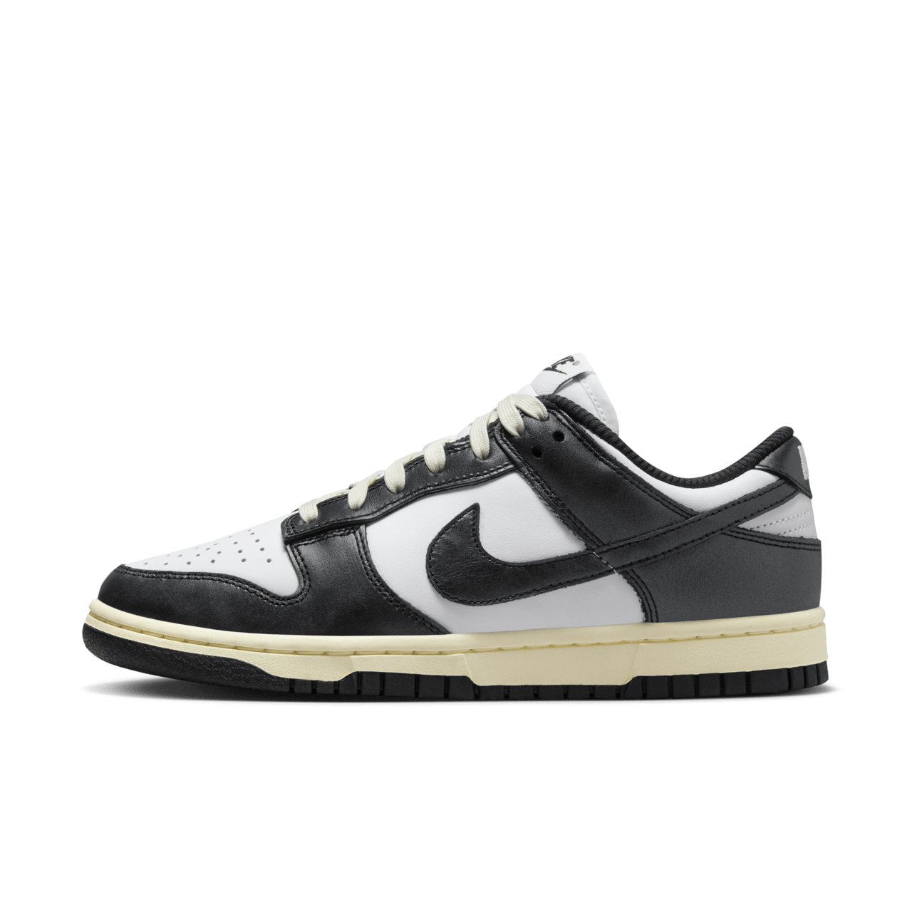 Fecha de lanzamiento del Dunk Low Vintage Black and White para mujer FQ8899 100 Nike SNKRS