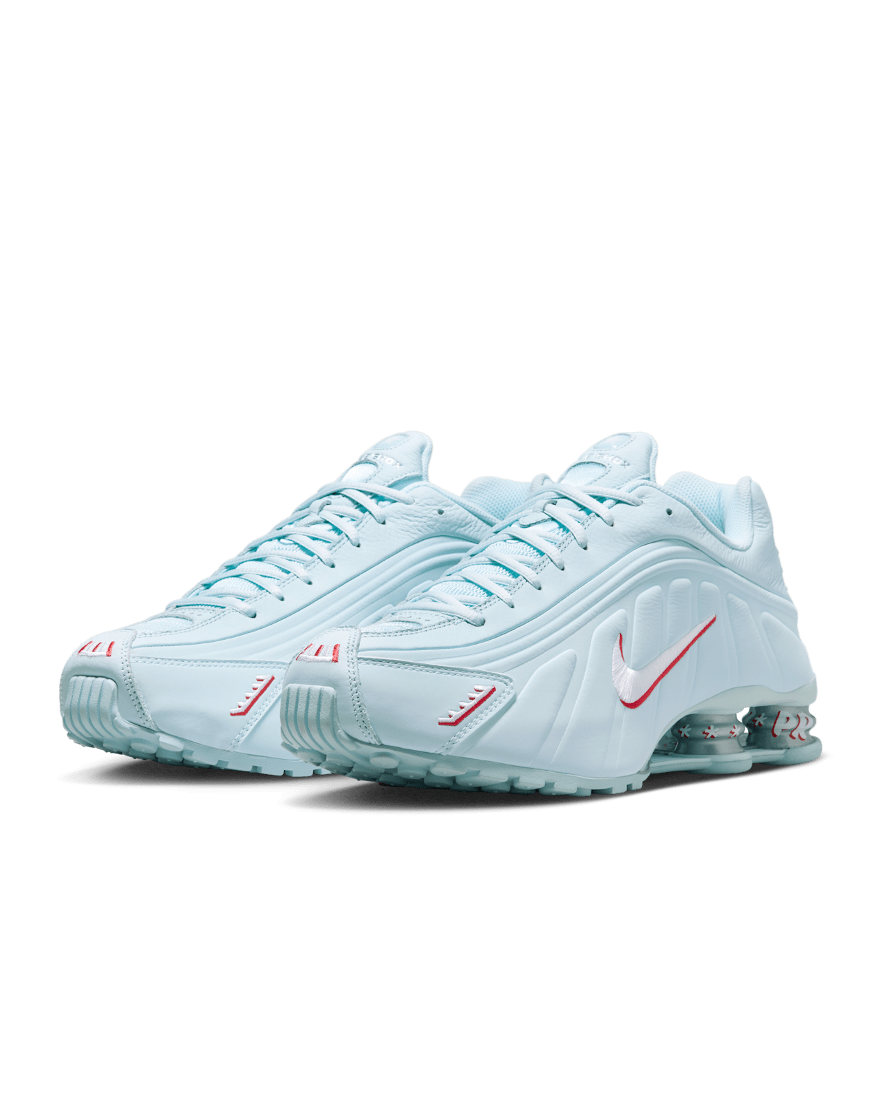 Shox R4 'Glacier Blue and University Red' (IQ1867-474) Release Date