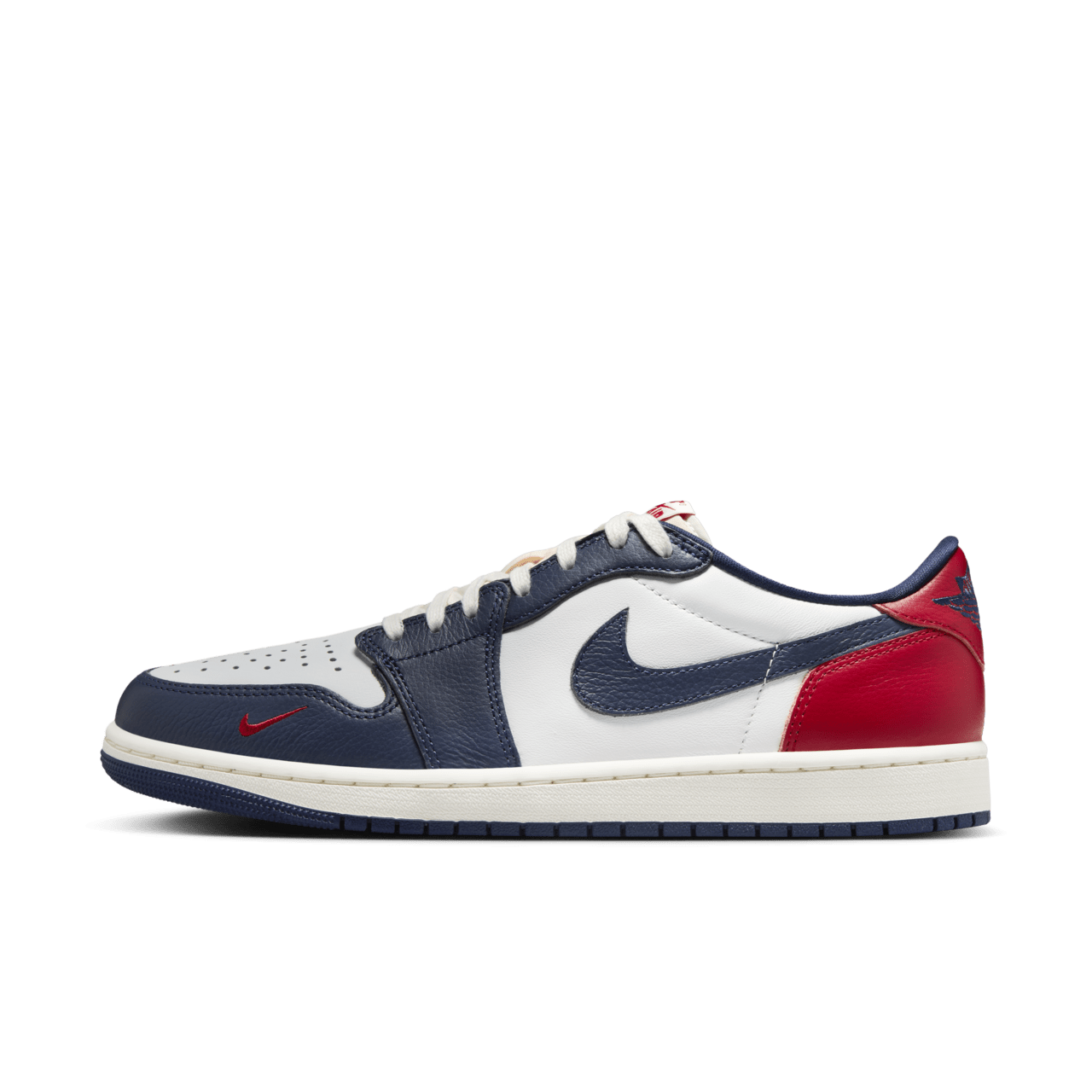 วันเปิดตัว Air Jordan 1 Low OG "Gym Red & Midnight Navy" (HQ2993-100)