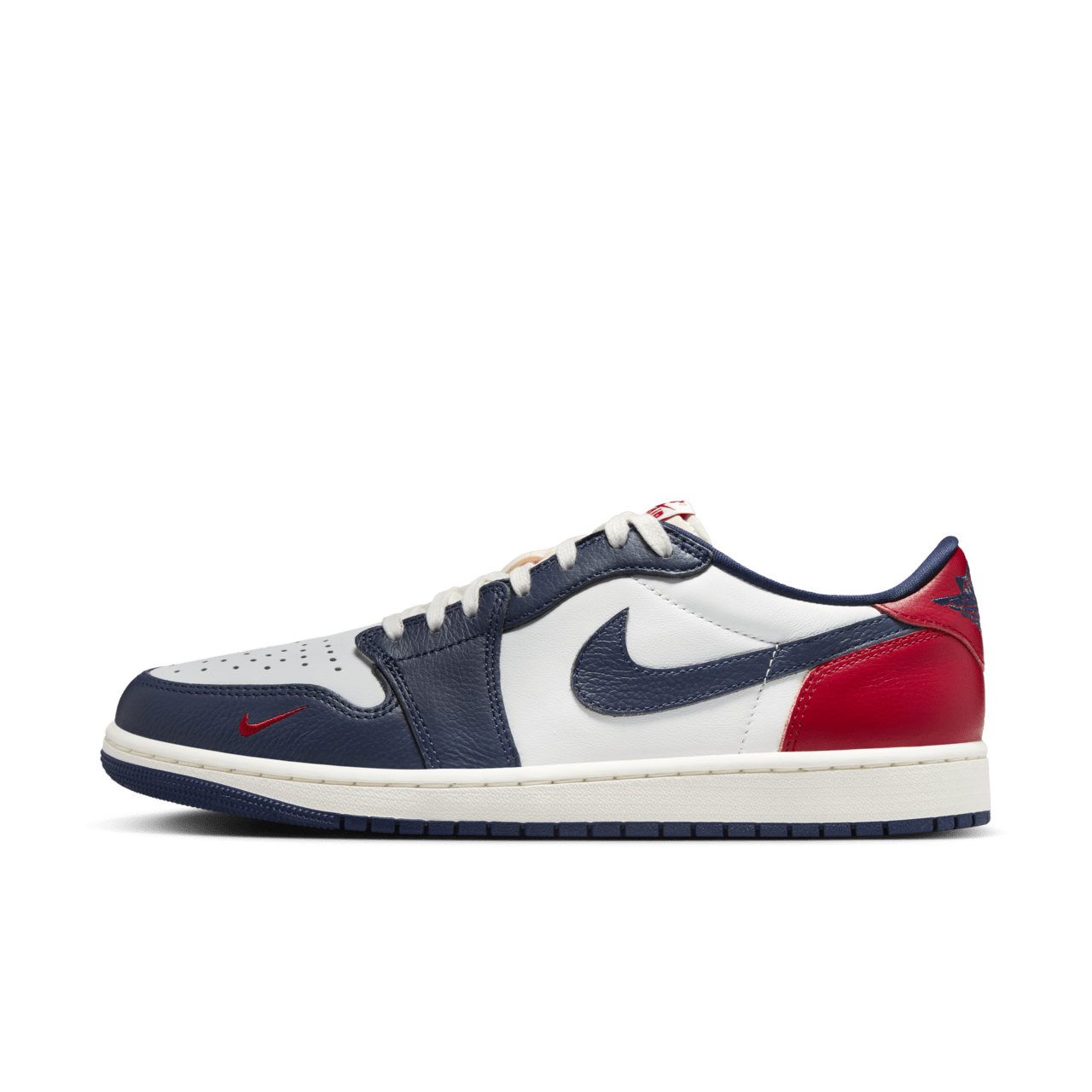 Air Jordan 1 低筒鞋OG 'Gym Red & Midnight Navy' (HQ2993-100) 發售