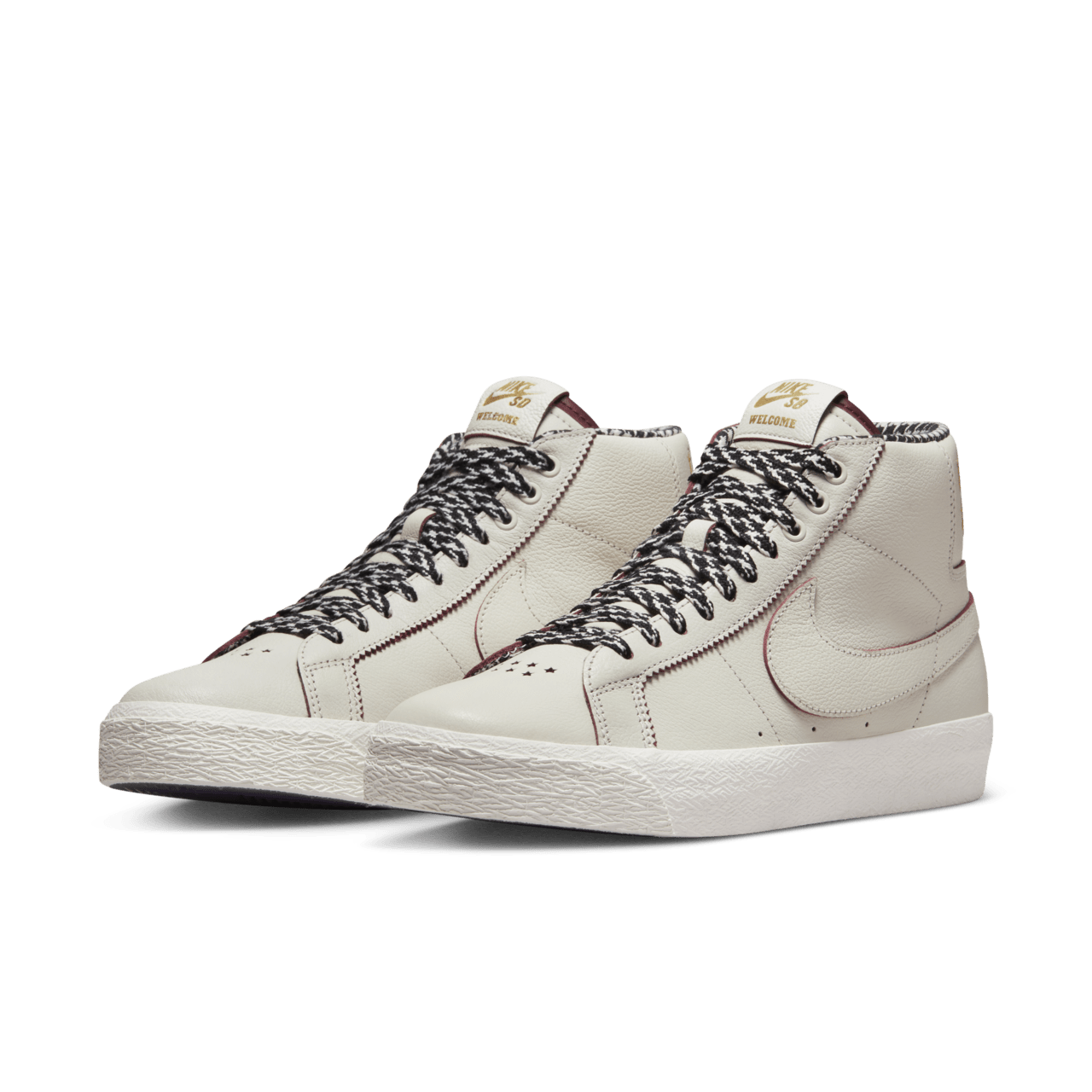 Nike SB Zoom Blazer Mid x Welcome Skateboarding "Sail" (FQ0795-100)