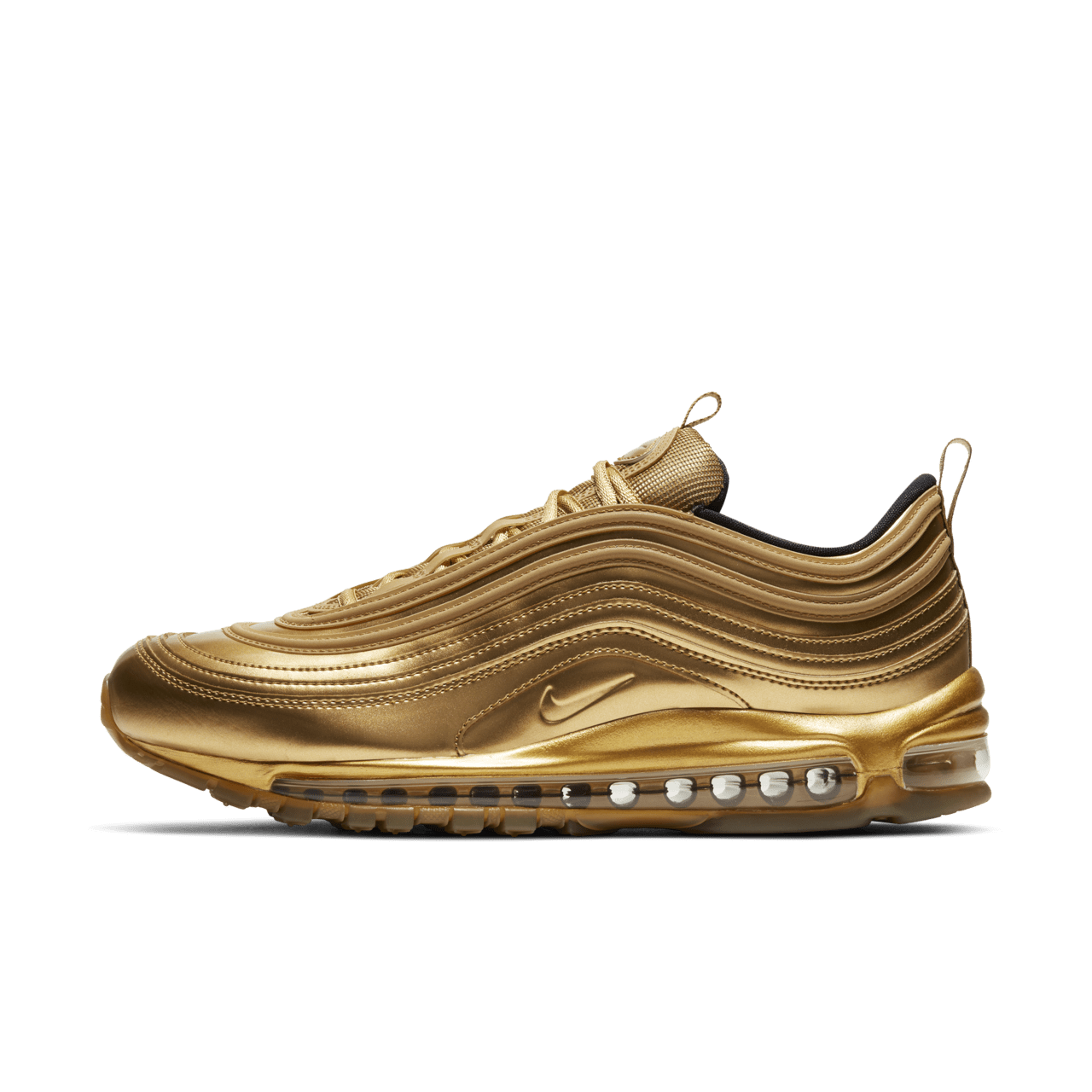 Nike air max 97 metallic gold on sale