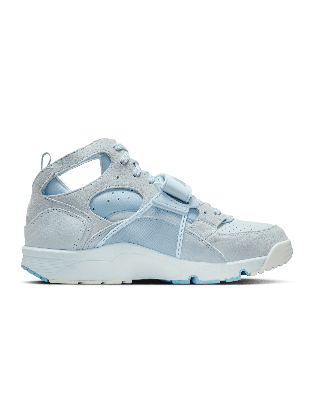 Air Trainer Huarache „Blue Tint and Light Armory Blue” (IB7678-400) – megjelenési dátum