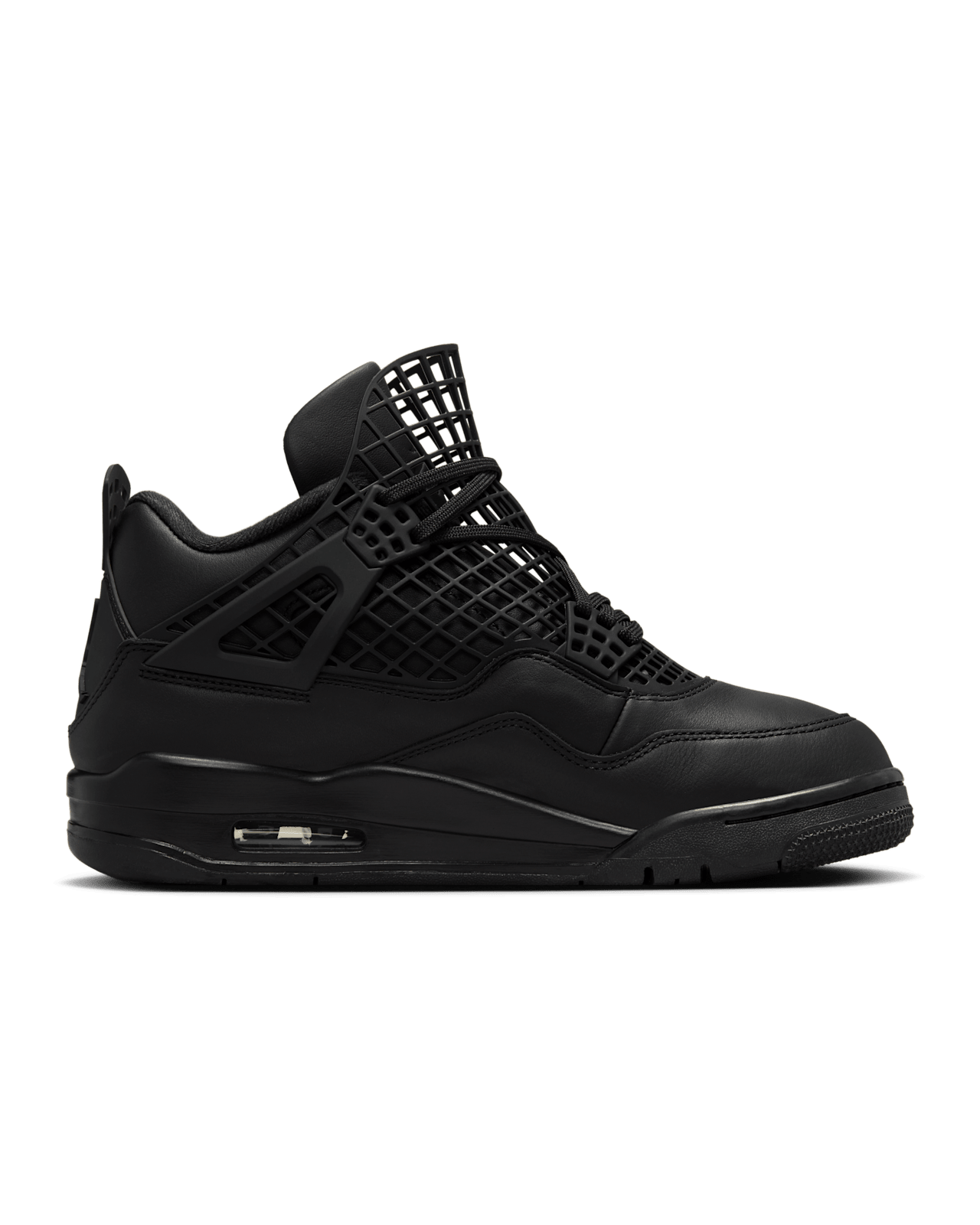 Fecha de lanzamiento de los Air Jordan 4 Net "Black" para mujer (FN7251-001) 