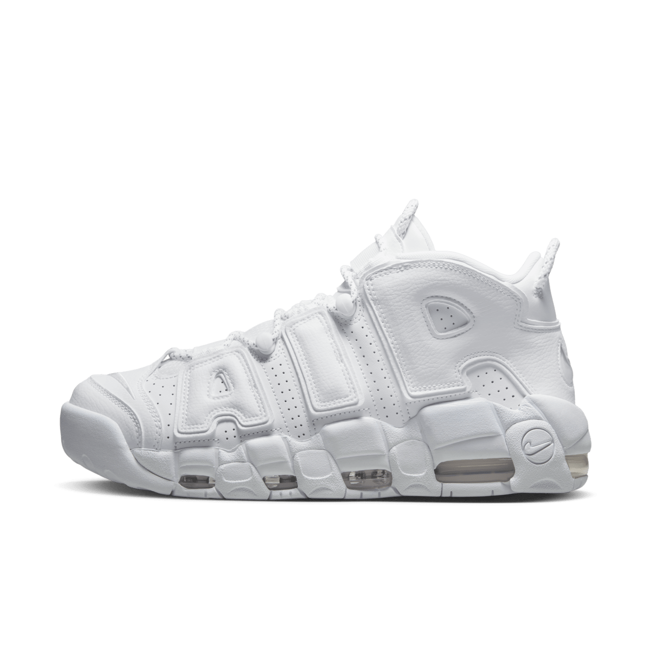 Nike Air More Uptempo White on White Release Date. Nike SNKRS