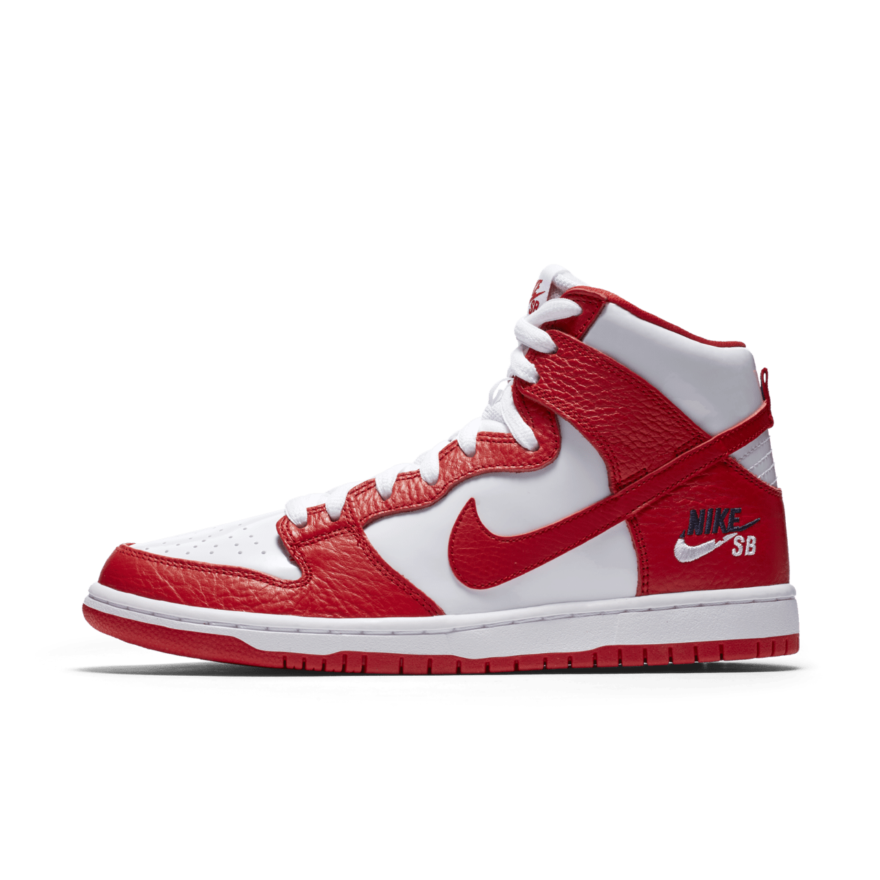 Nike SB Dunk High Pro University Red White Release Date. Nike SNKRS