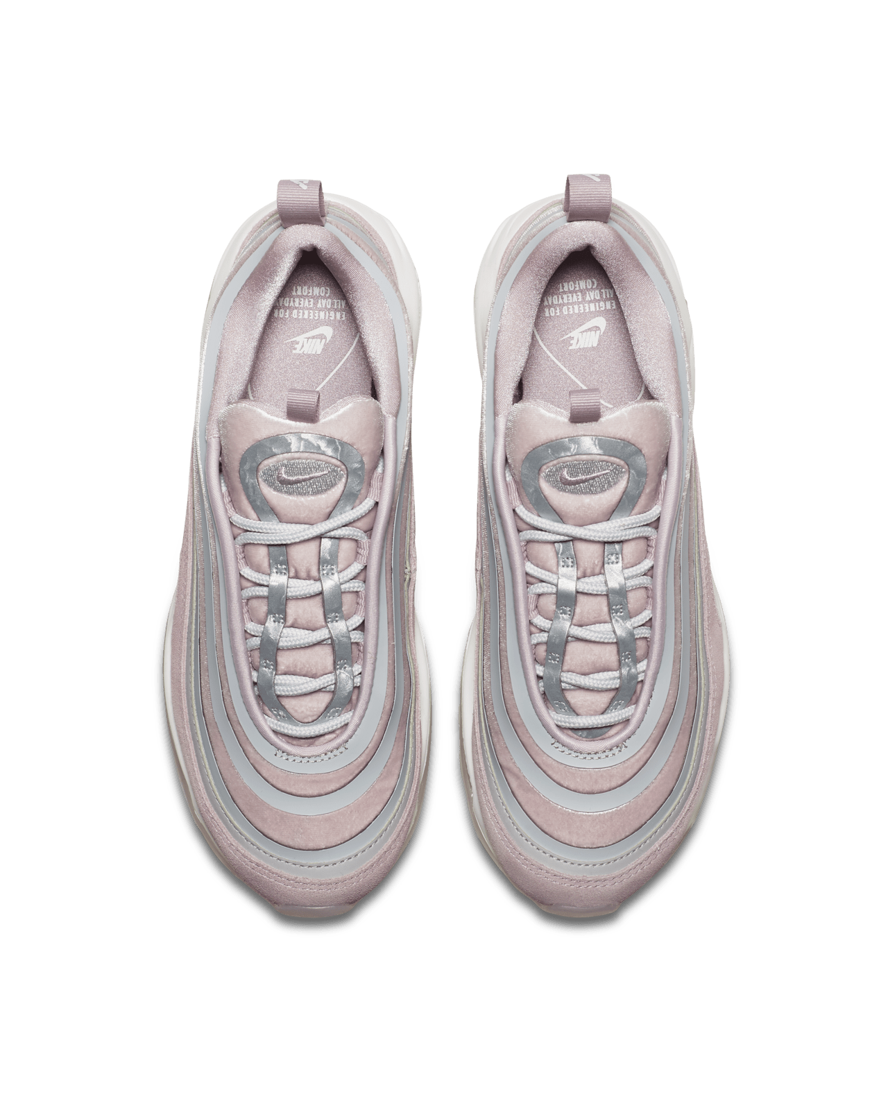 Nike air max 97 pink grey best sale