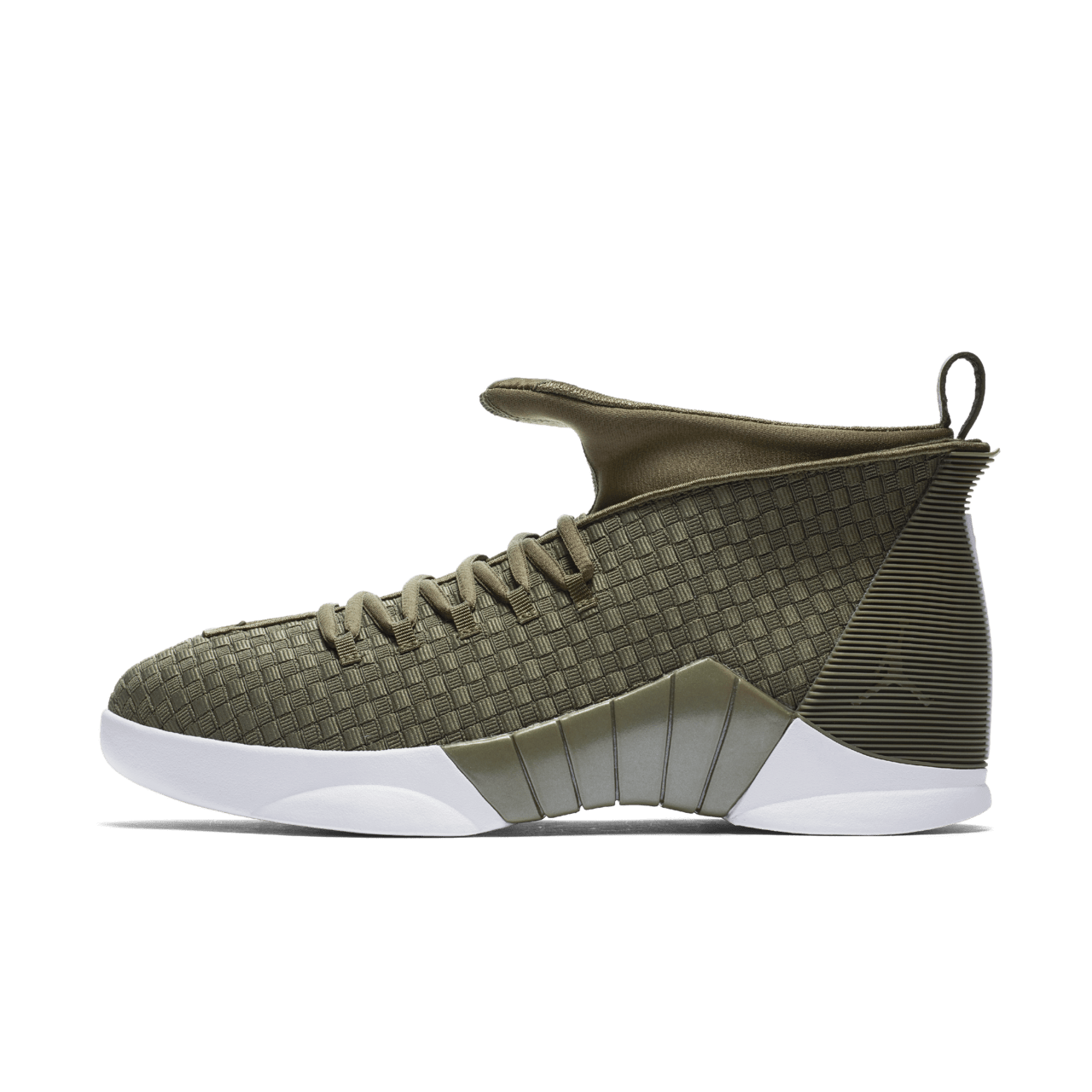 Air Jordan XV PSNY Olive Green Nike SNKRS