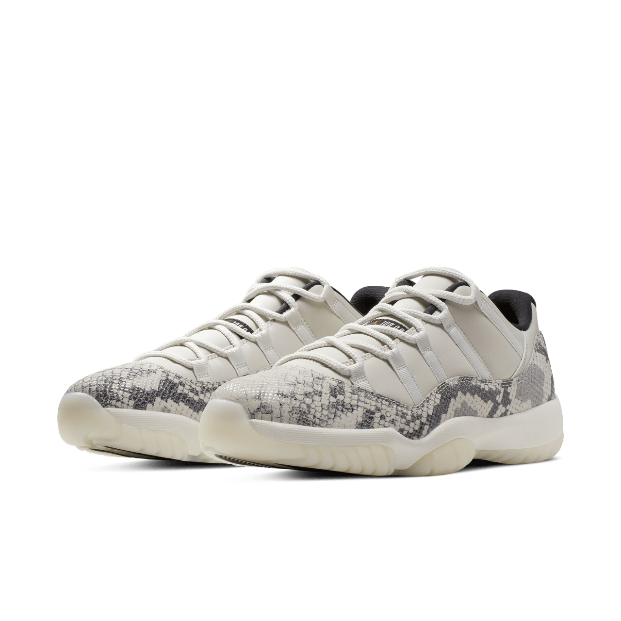 Jordan 11 low snakeskin bone on sale