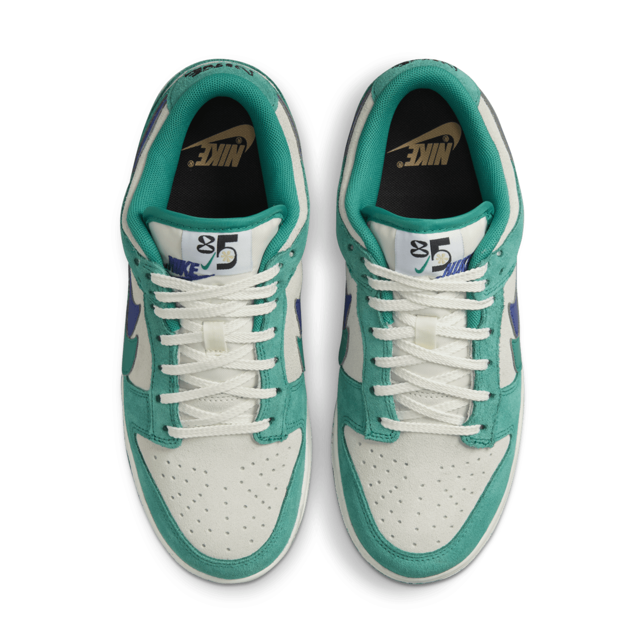 Fecha de lanzamiento del Dunk Low "Neptune Green and Sail" (DO9457-101) para mujer