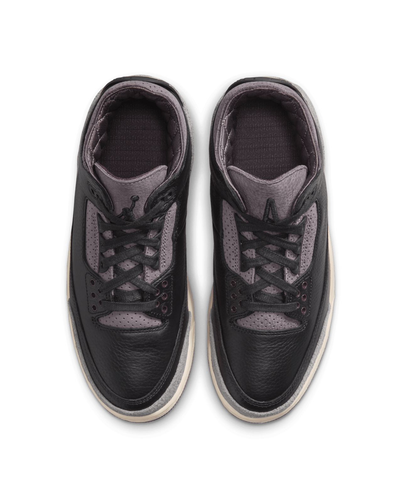 【NIKE公式】レディース エア ジョーダン 3 x ア マ マニエール 'Black and Flat Pewter' (FZ4811-001 / WMNS AJ 3 RETRO OG SP)