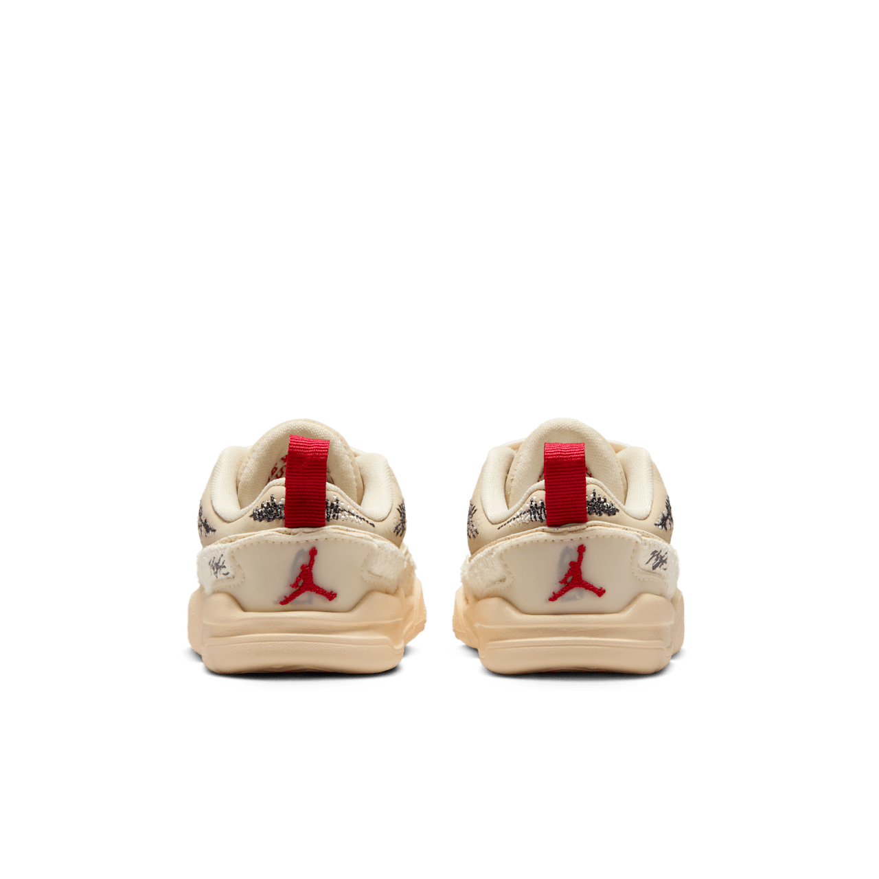 HQ2959-100 Toddler Jordan Flight Court x Téla 'Crèpe'