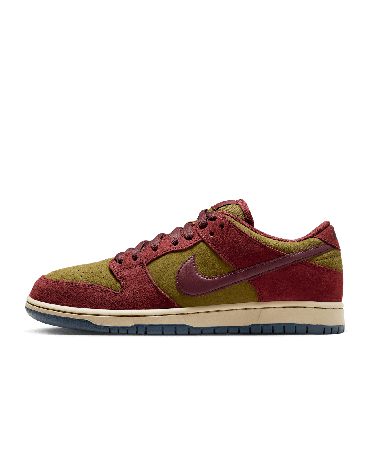 Nike SB Dunk Low Pro 'Dark Team Red and Olive Flak' (HQ1625-600) Release Date