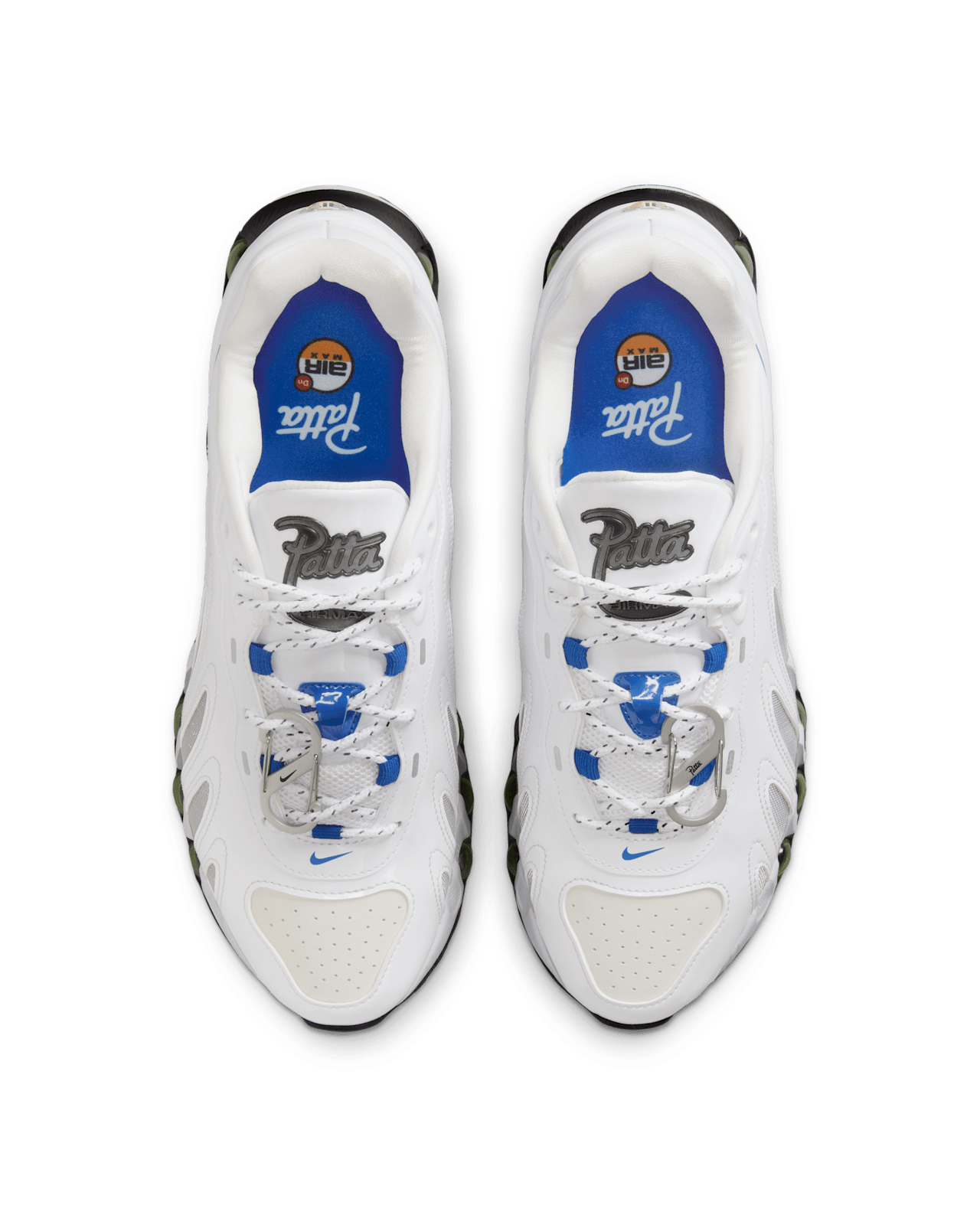 วันเปิดตัว Air Max Dn8 x Patta "White and Metallic Silver" (IB4029-100)