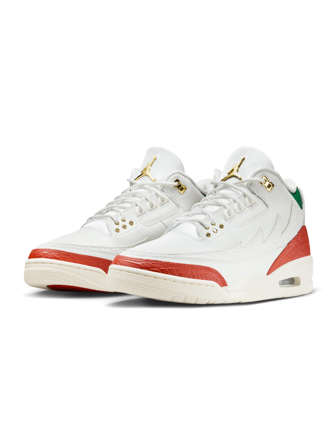 【NIKE公式】エア ジョーダン 3 "El Vuelo" 'Summit White and Pine Green' (IO1752-100 / AIR JORDAN 3 RETRO MEX )