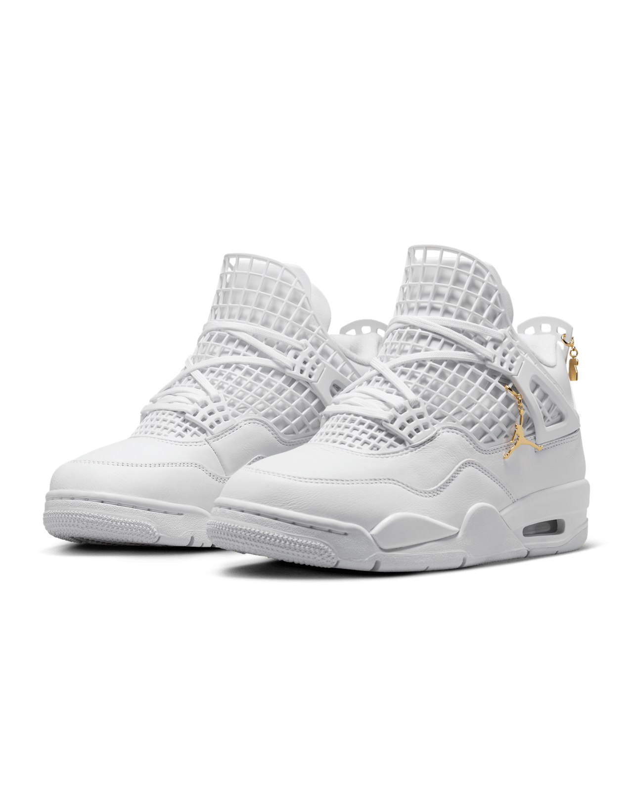 วันเปิดตัว Air Jordan 4 Net "Triple White" ผู้หญิง (FN7251-107)