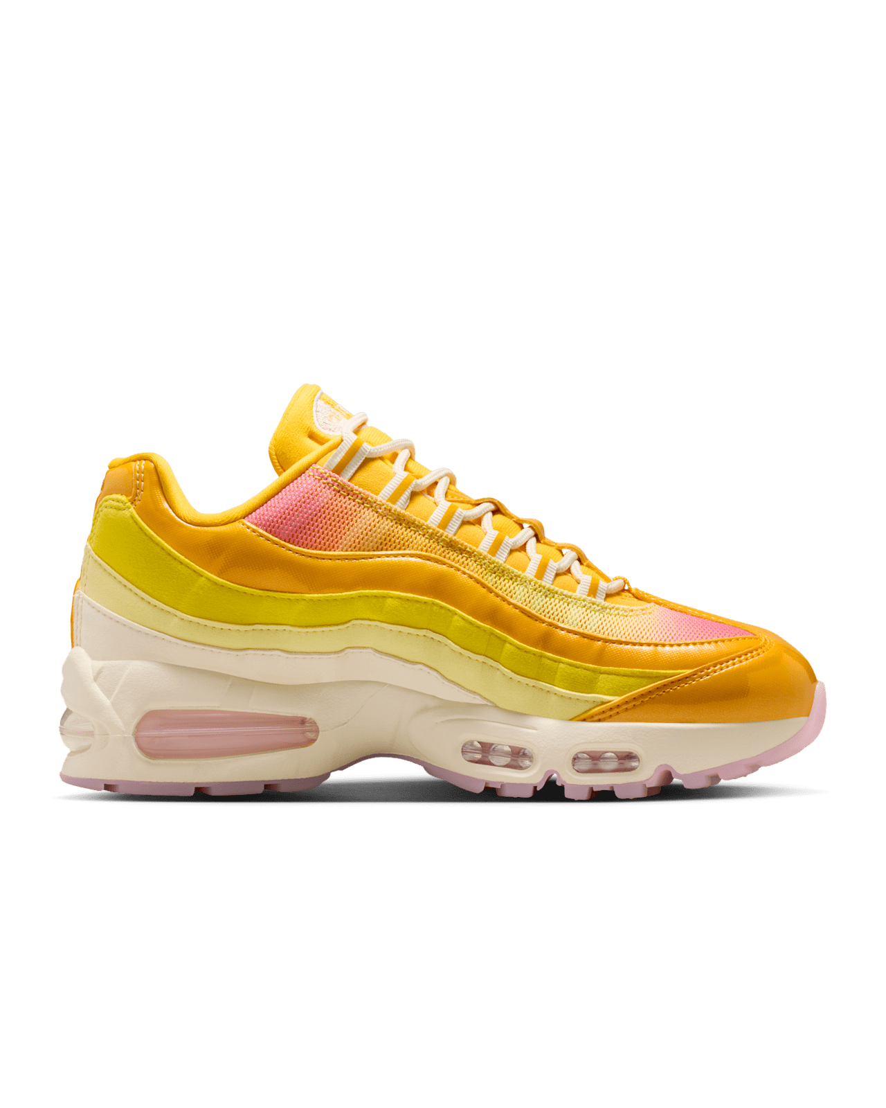 Women's Air Max 95 Big Bubble 'University Gold and Pink Foam' () Release Date