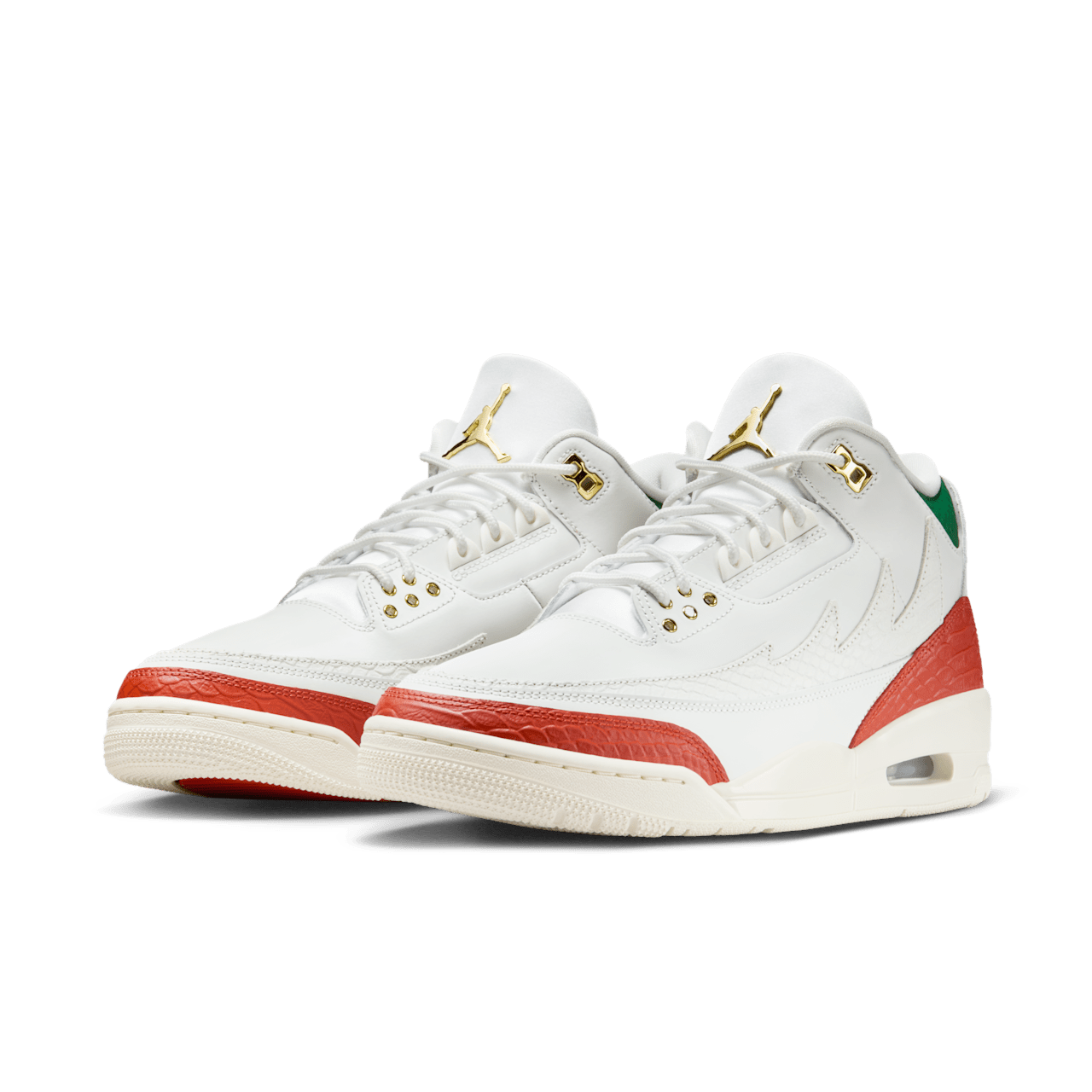 Fecha de lanzamiento Air Jordan 3 "El Vuelo" 'Summit White and Pine Green' (IO1752-100)
