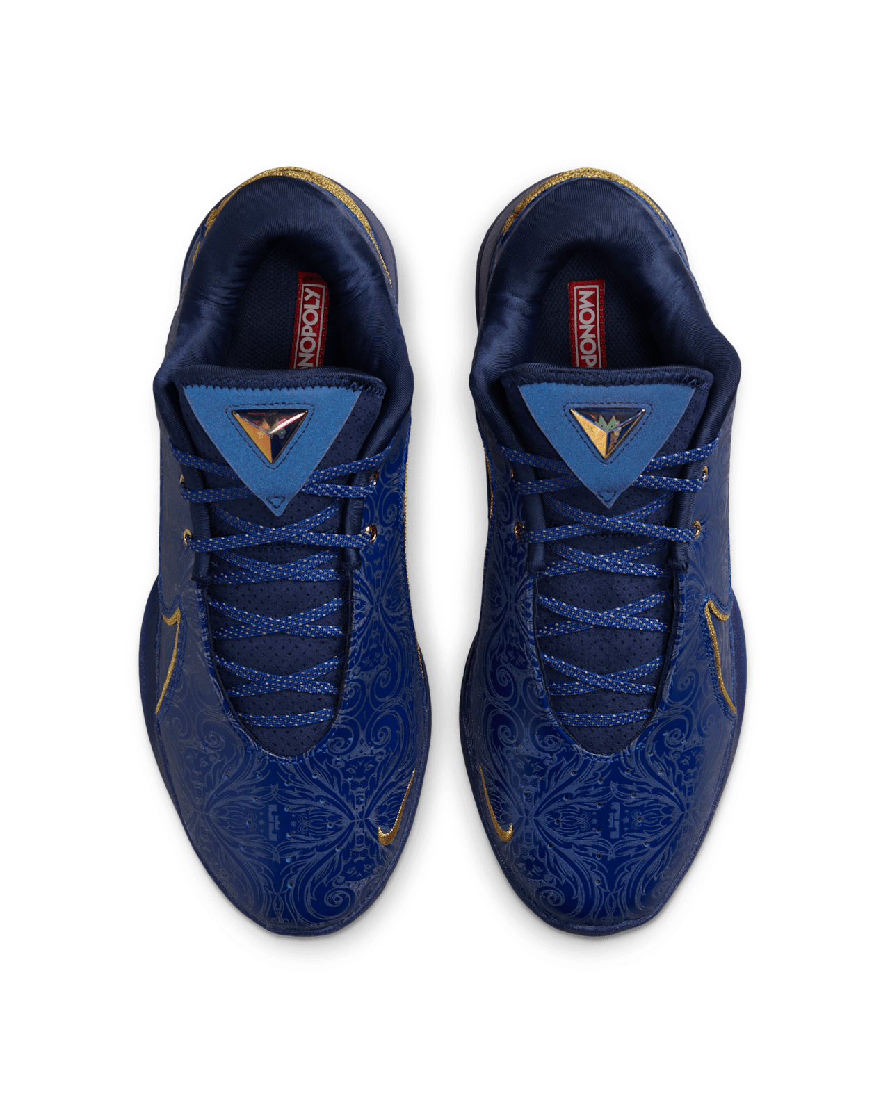 Fecha de lanzamiento de los LeBron XXII x Monopoly "Deep Royal Blue and Metallic Gold" (HV5145-400)