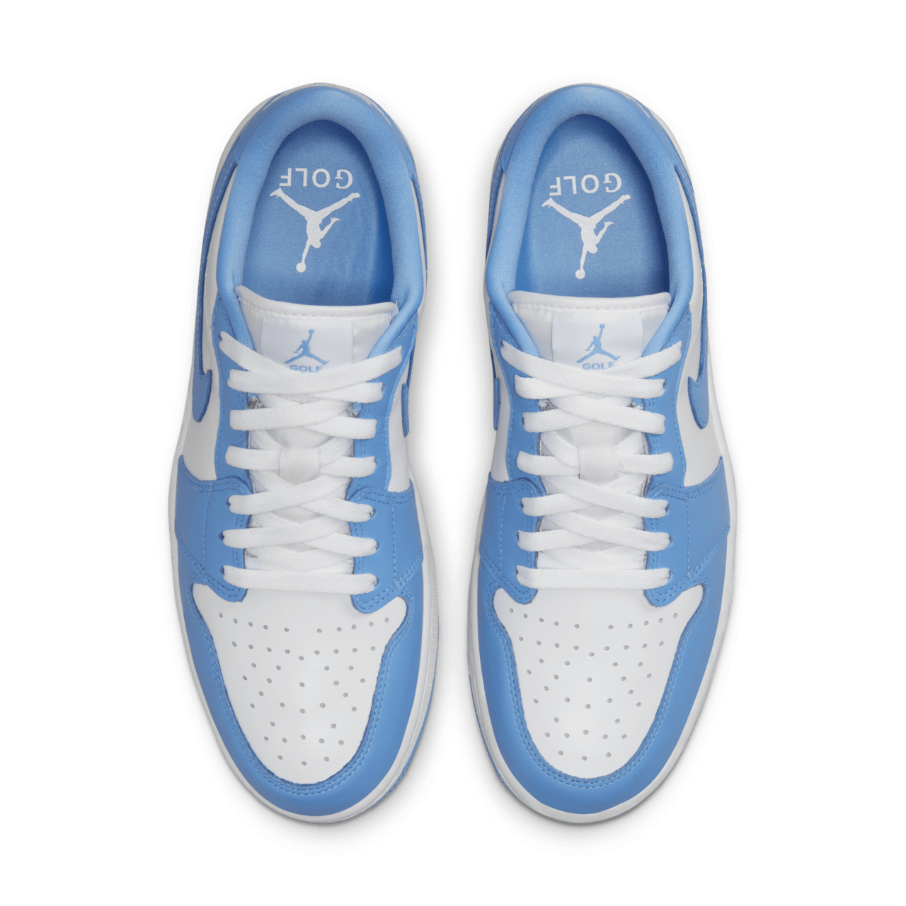 วันเปิดตัว Air Jordan 1 Low G 'White and University Blue' (DD9315-100)