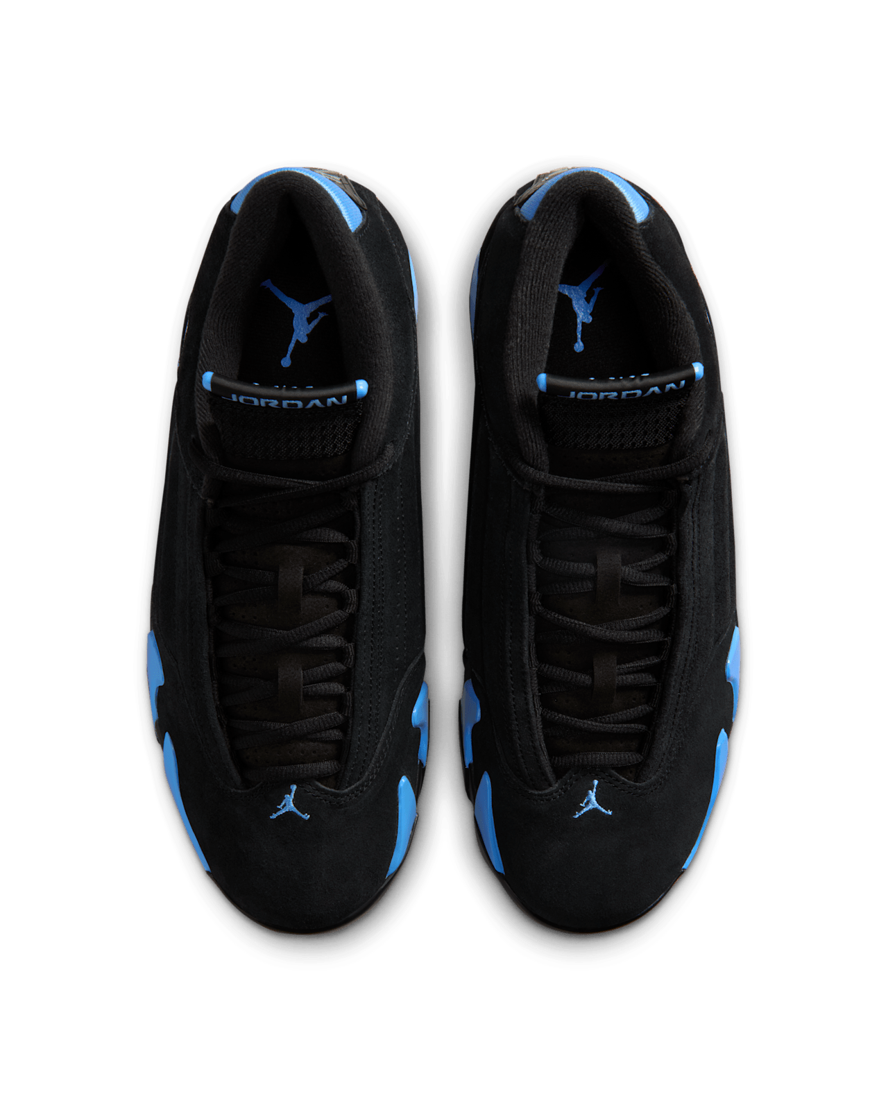 วันเปิดตัว Air Jordan 14 Retro "Black and University Blue" (487471-007)