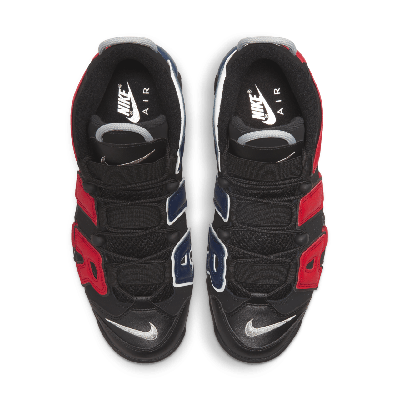 NIKE 96 Black and University Red DJ4400 001 AIR MORE UPTEMPO 96 Nike SNKRS