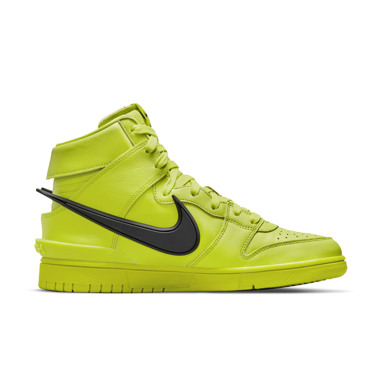 Dunk High x AMBUSH 'Flash Lime' Release Date