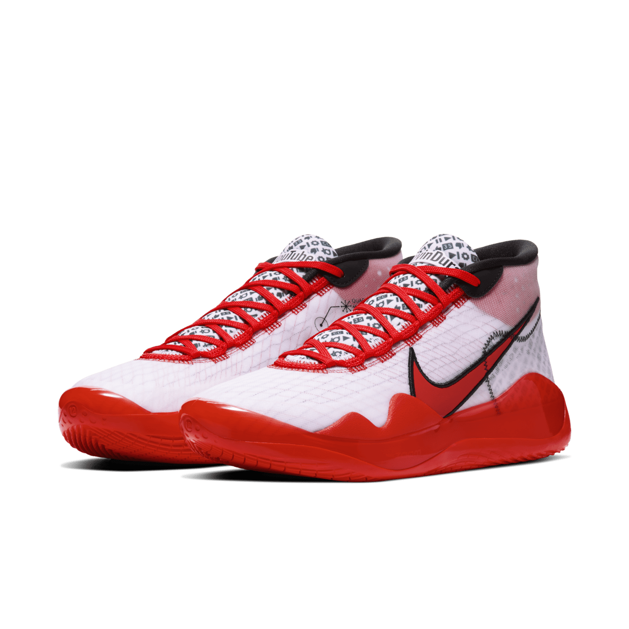 Nike zoom kd 12 red hotsell