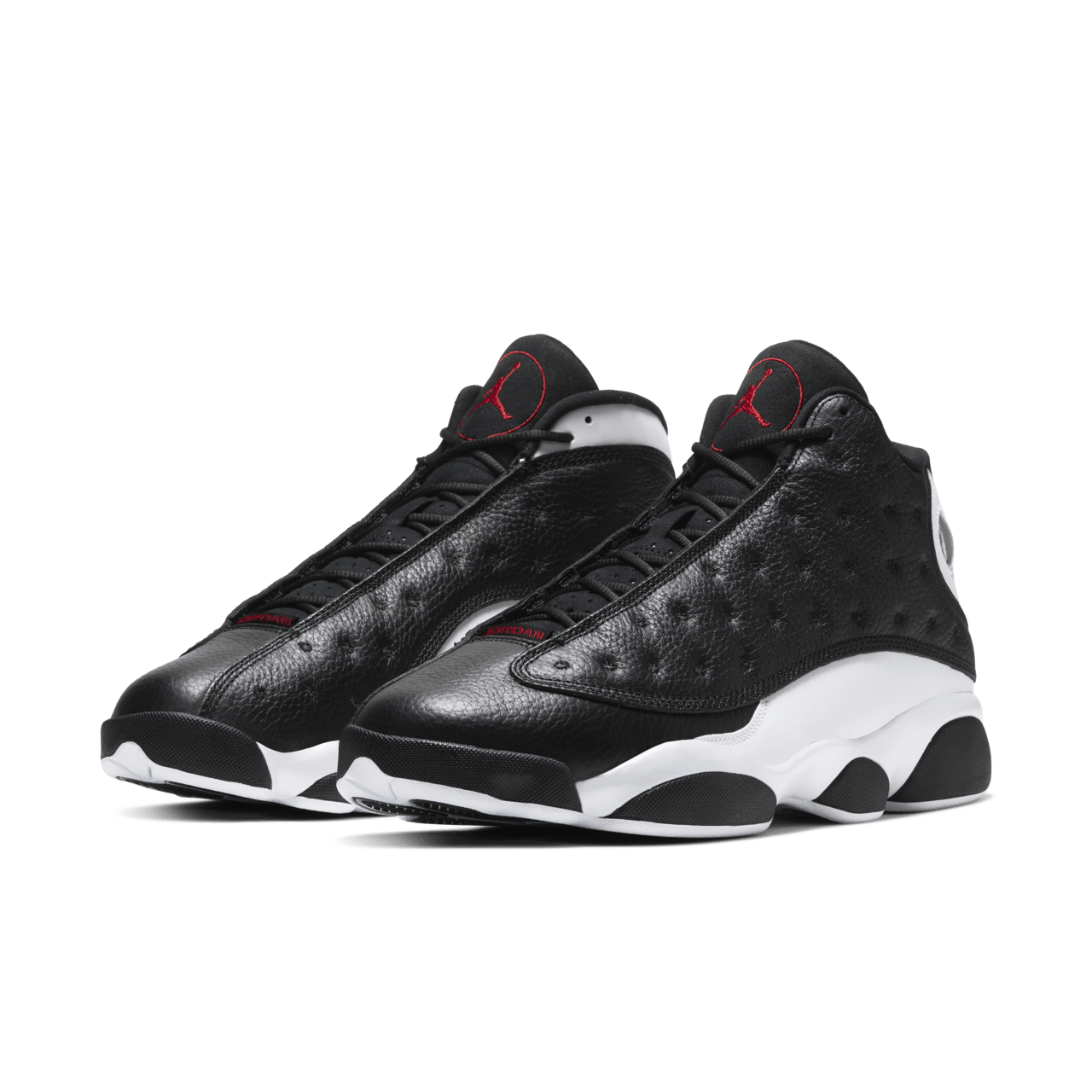 Jordan 13 black university red best sale