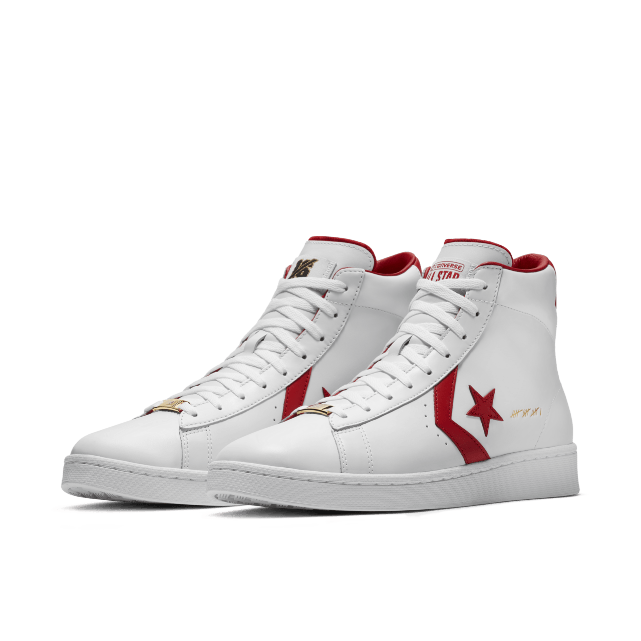 Converse leather high top basketball shoes best sale