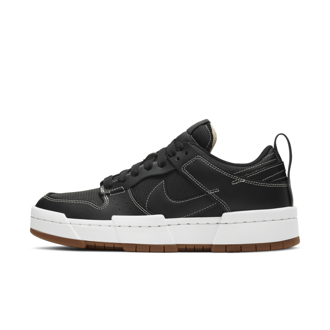 【NIKE公式】レディース ダンク LOW ディスラプト 'Black Gum' (CK6654-002 / W NIKE DUNKED)