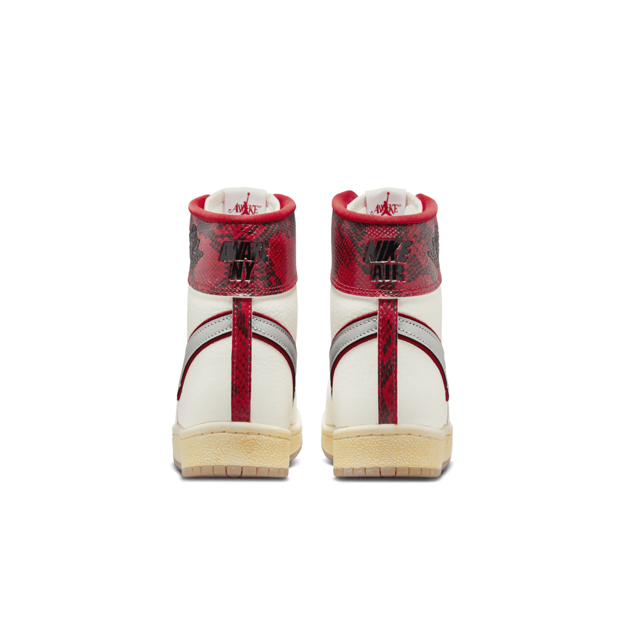 วันเปิดตัว Jordan Air Ship x Awake NY "University Red" (FN8675-100)