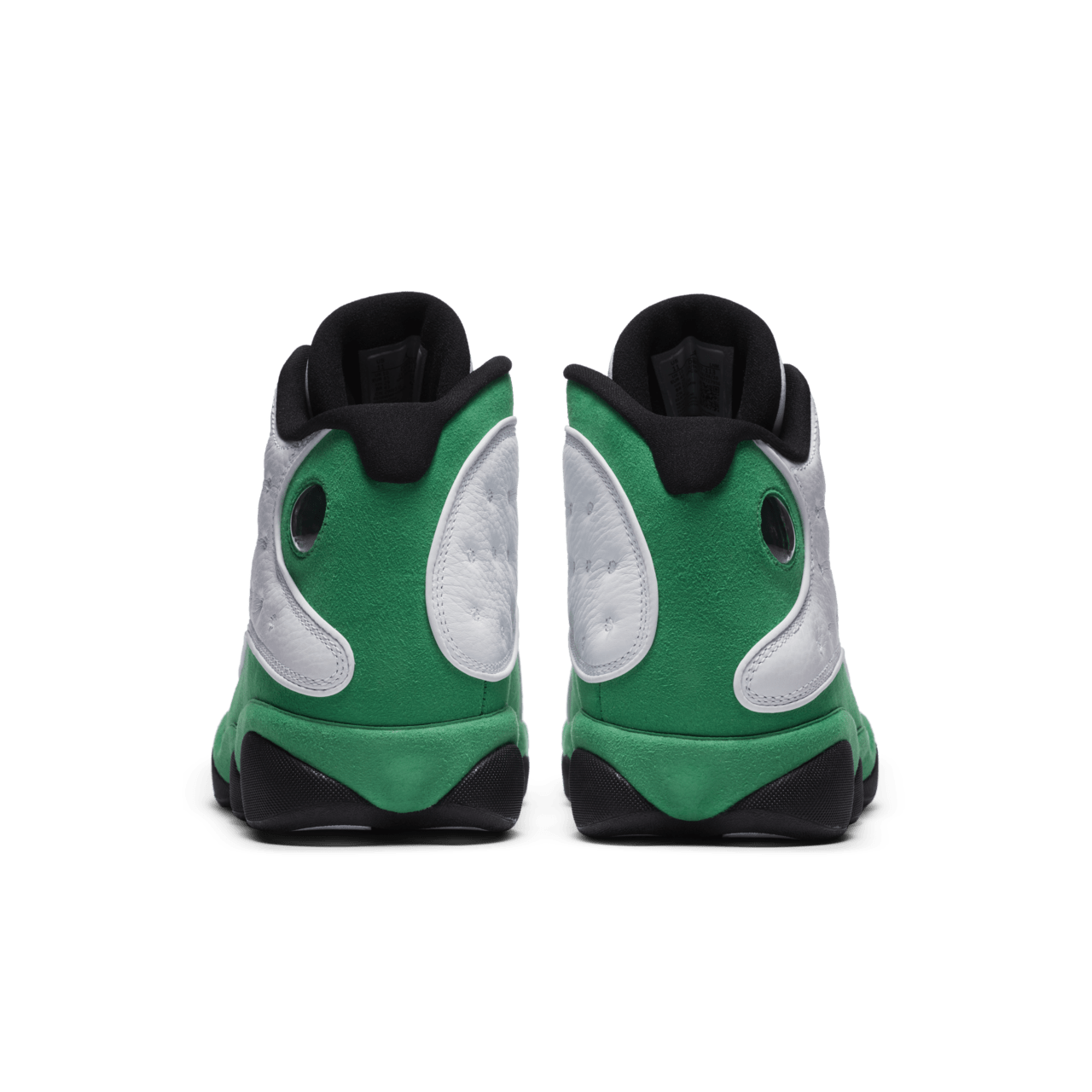 Green jordan 13 best sale