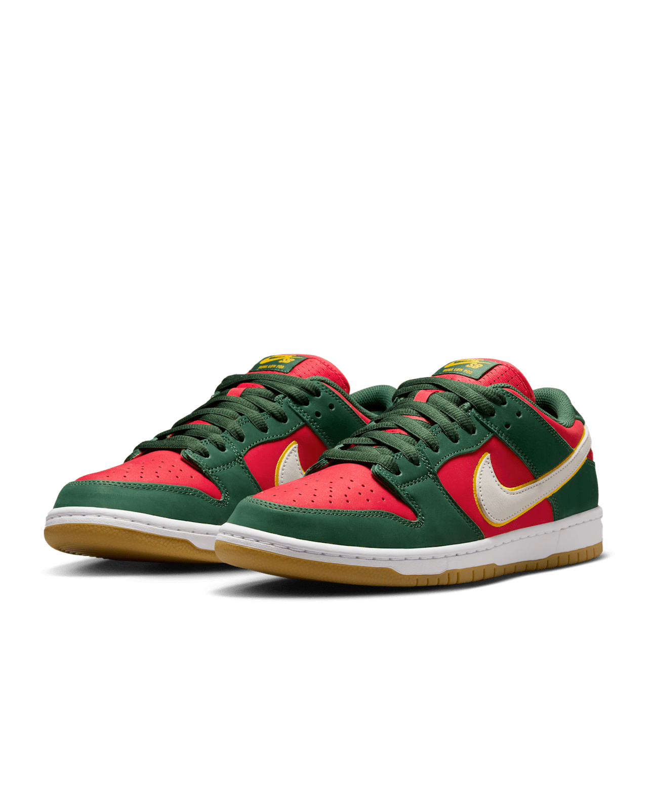 【NIKE公式】ナイキ SB ダンク LOW 'Fir and Fire Red' (FZ1287-300 / NIKE SB DUNK LOW PRO PRM WC)