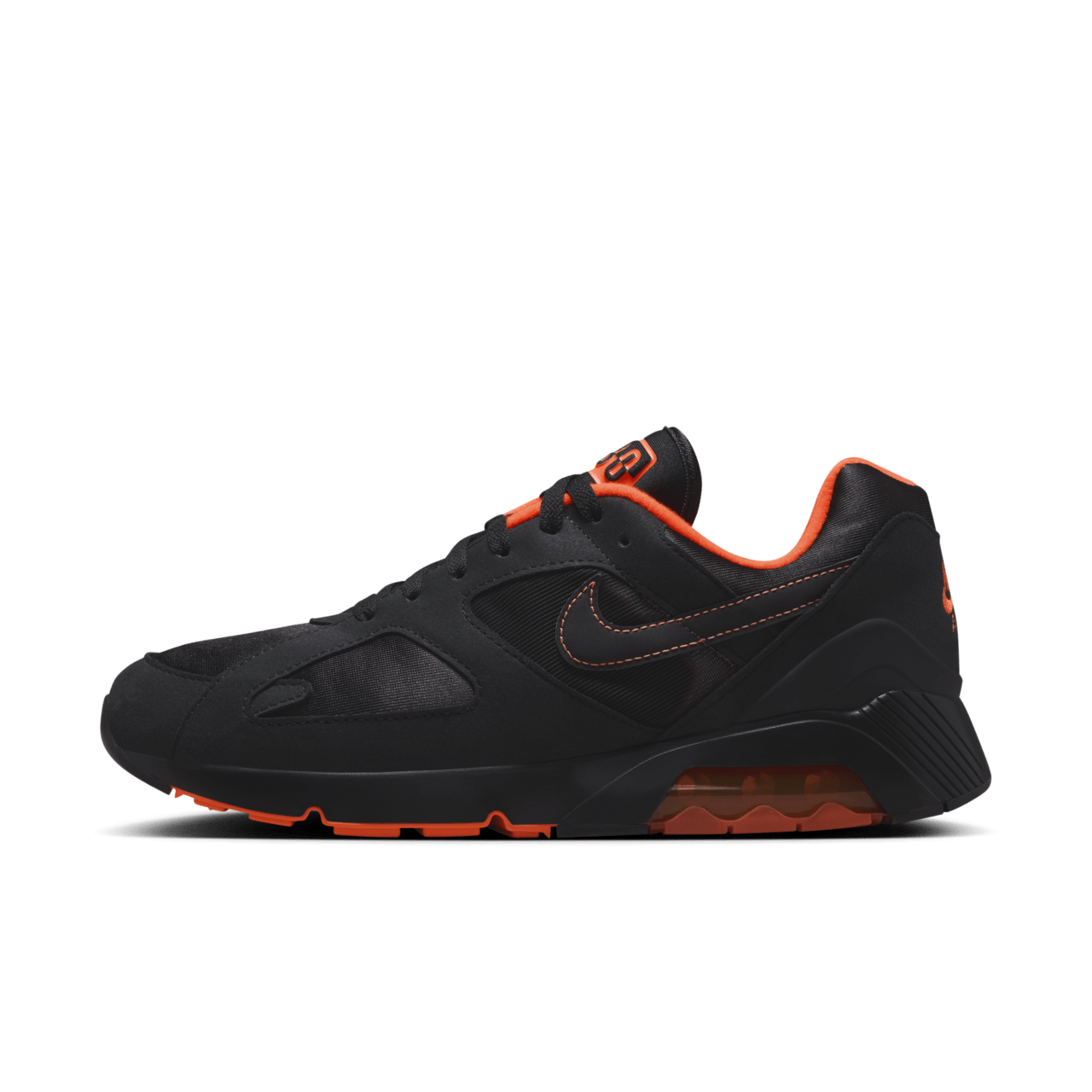 Air 180 Black and Hyper Crimson FJ9259 002 Release Date. Nike SNKRS