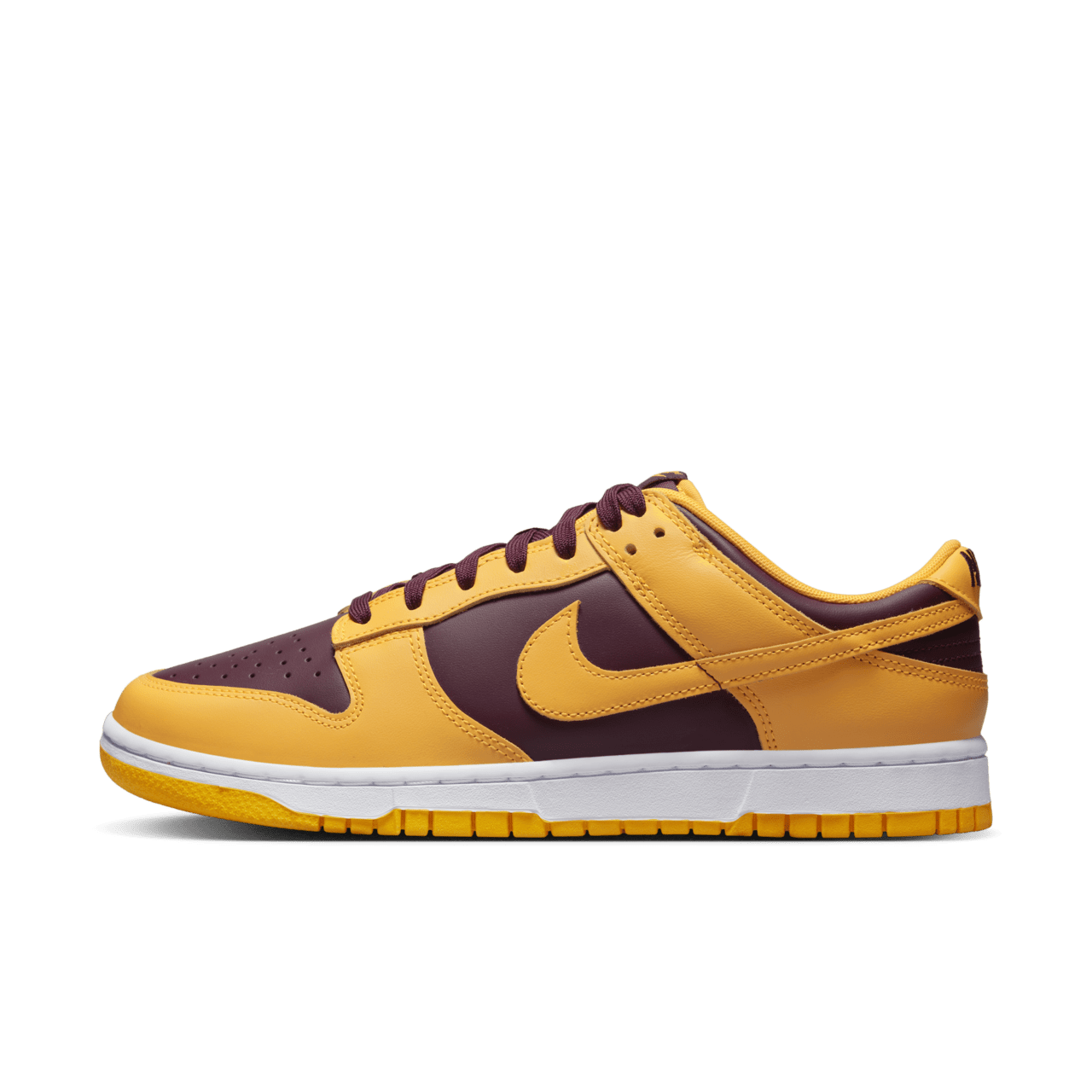 วันเปิดตัว Dunk Low "University Gold and Deep Maroon" (DD1391-702)