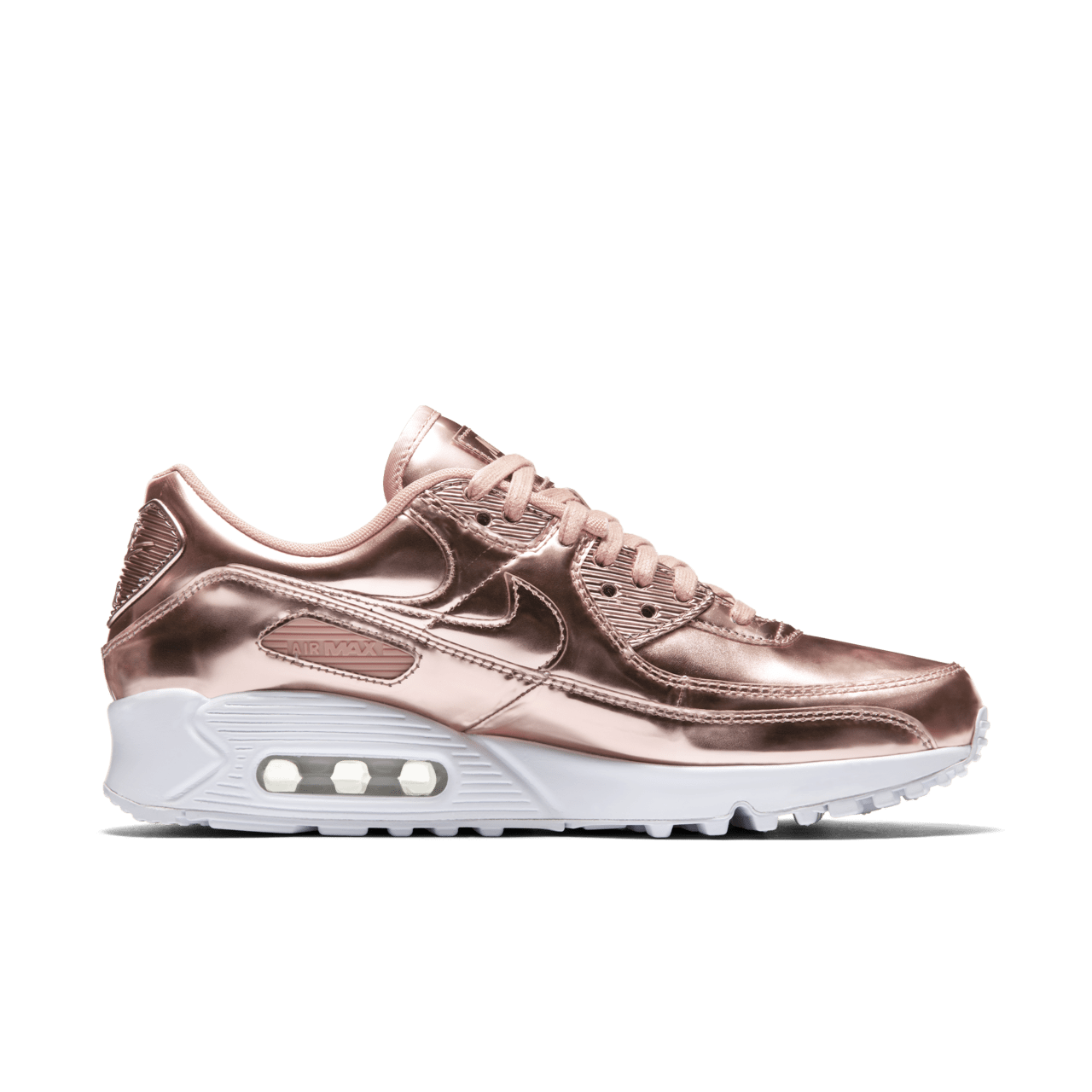 Nike air max 90 damen gold on sale