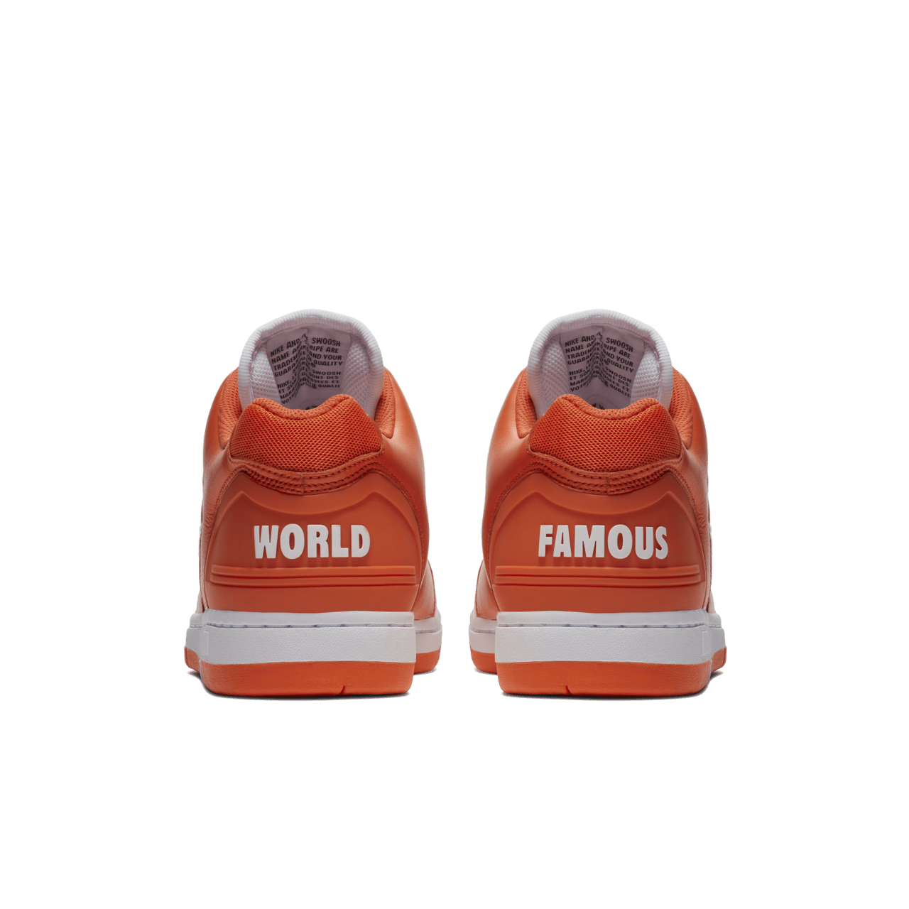 Nike SB AF2 Low Supreme Orange Blaze Nike SNKRS