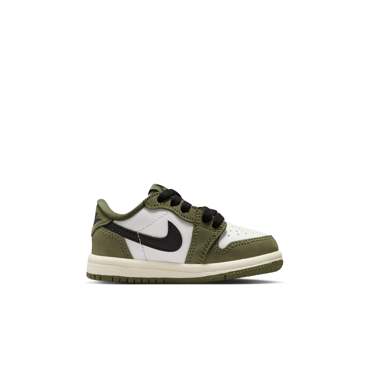 Toddler Jordan 1 Low 'Medium Olive and Summit White' Release Date