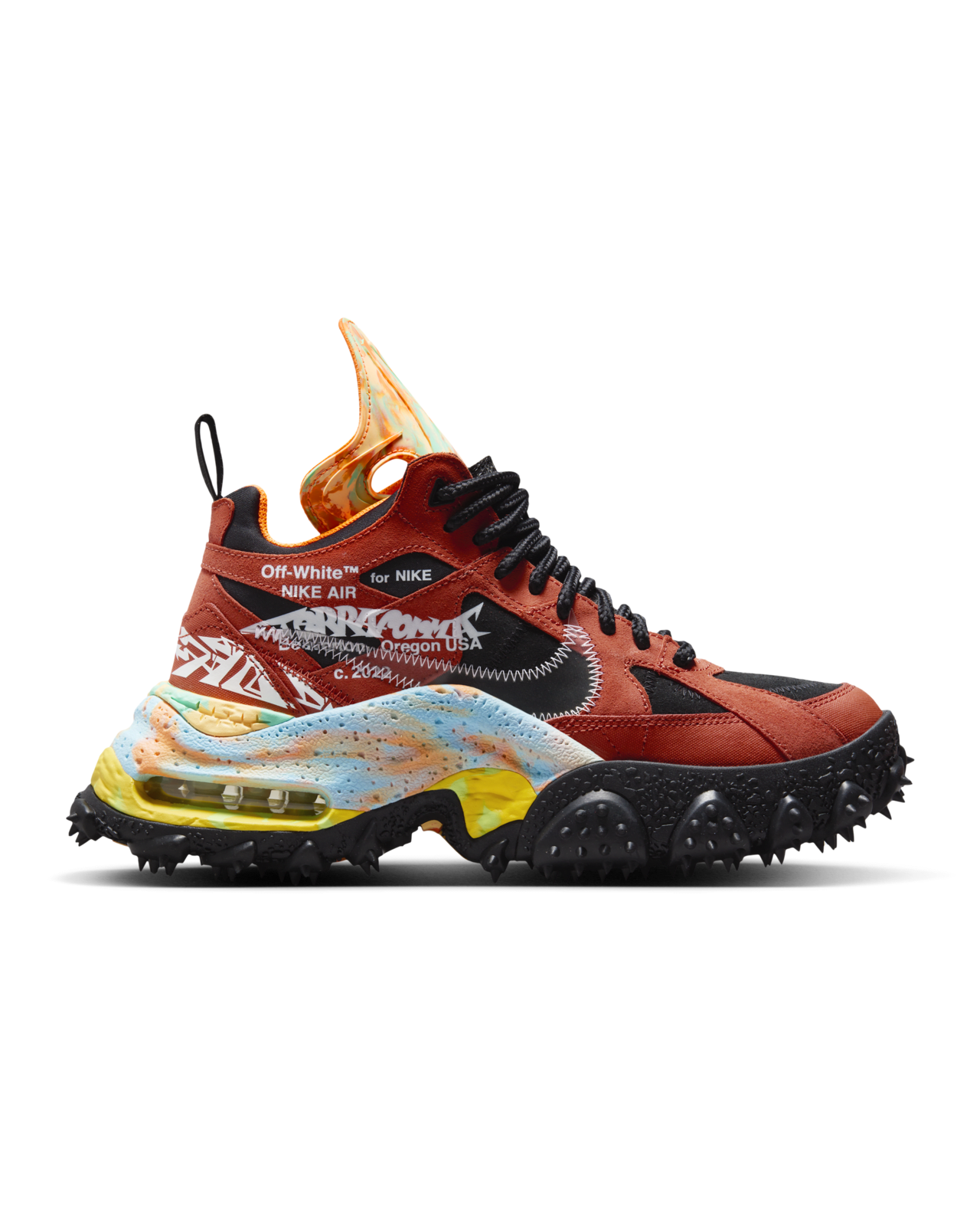 Fecha de lanzamiento del Terra Forma x Off-White™ "Mantra Orange" (DQ1615-800)