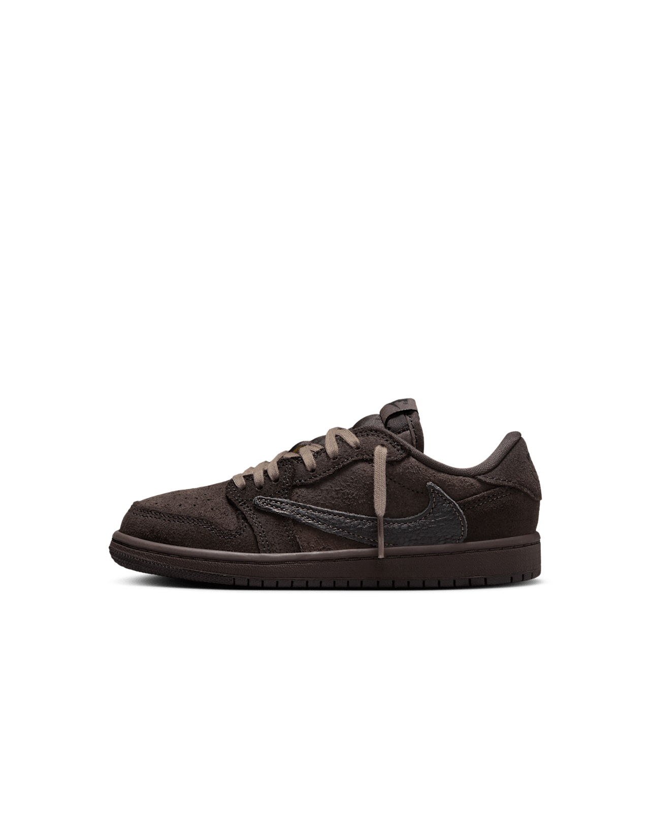 Lanseringsdato for Air Jordan 1 x Travis Scott «Velvet Brown and Dark Mocha» (DM7866-202)