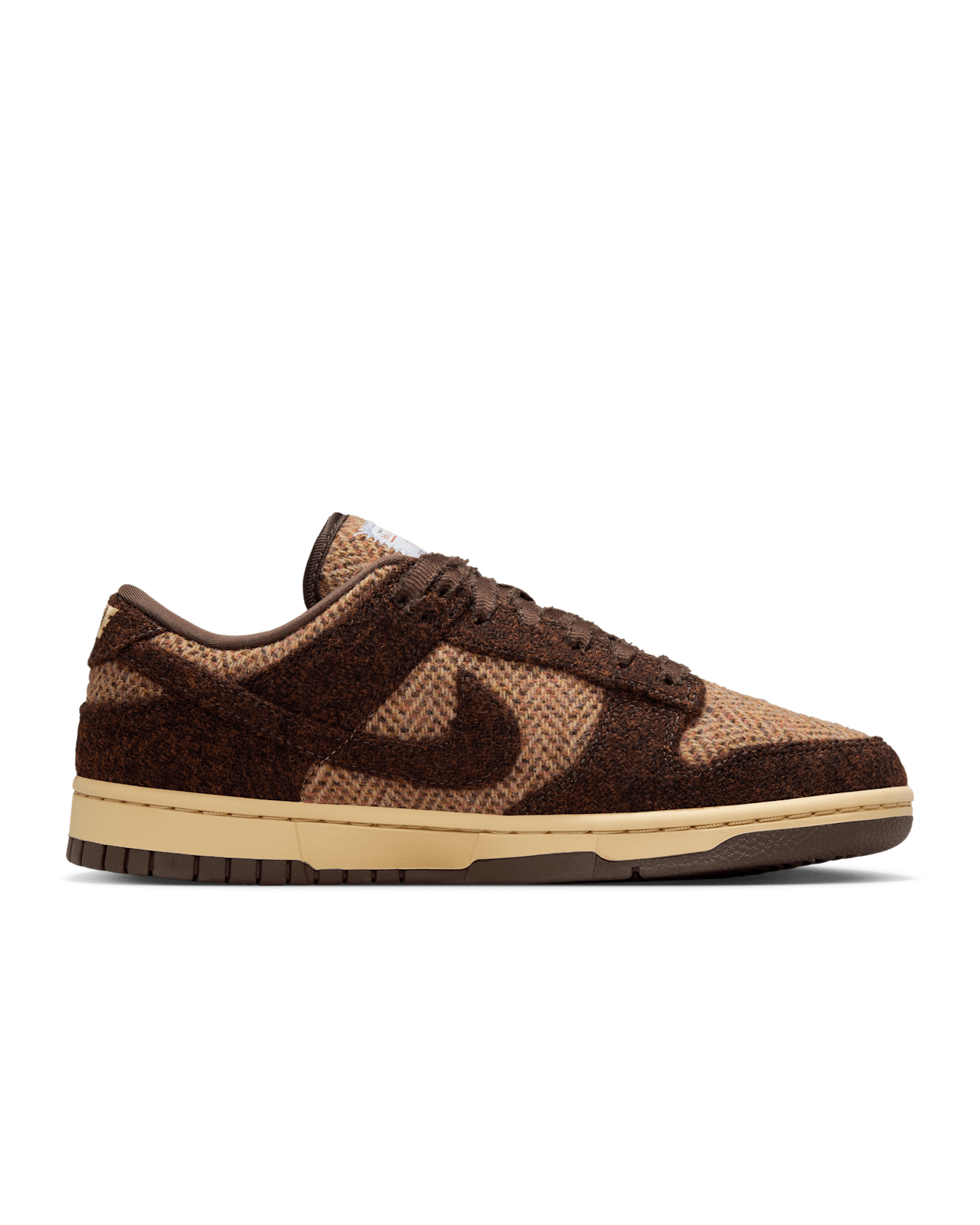 女款 Dunk 低筒鞋 x Harris Tweed® 'Sesame and Violet Mist' (IO0052-200) 發售日期