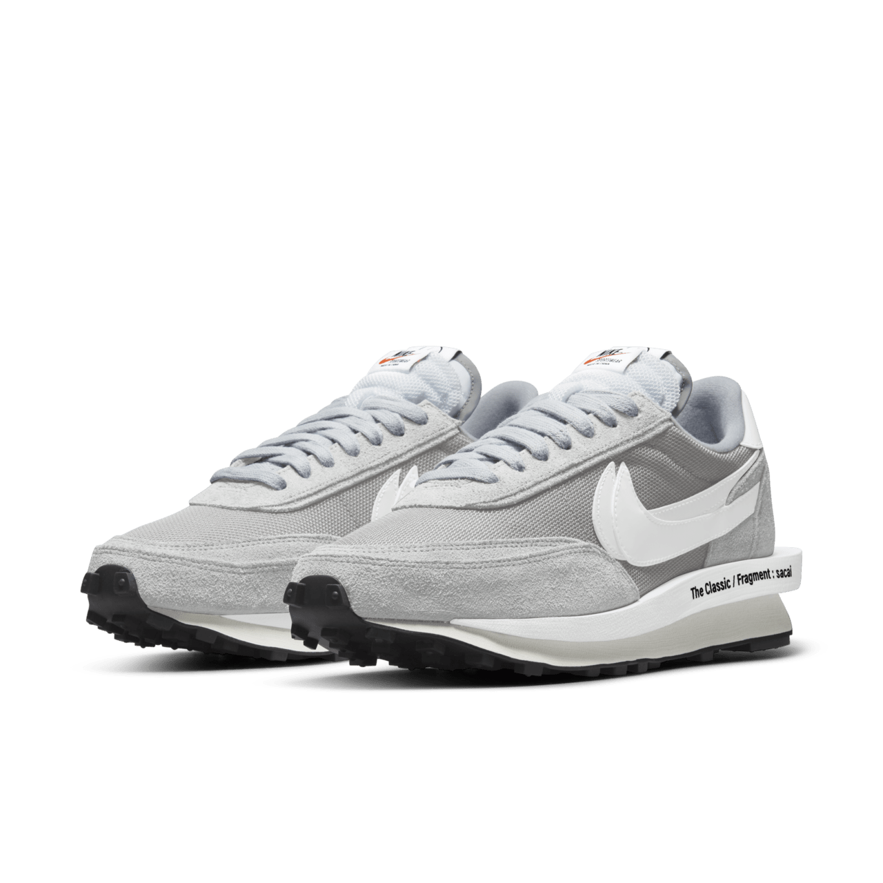 【NIKE公式】LDワッフル x sacai x Fragment 'Light Smoke Grey' (DH2684-001 / NIKE LDWAFFLE / SACAI / FRAGMENT)