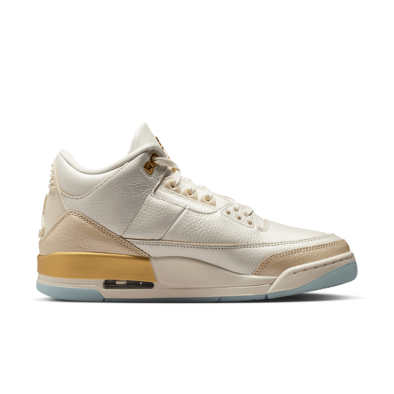 Fecha de lanzamiento de los Air Jordan 3 "Sail and Pale Ivory" para mujer (IB2255-100)