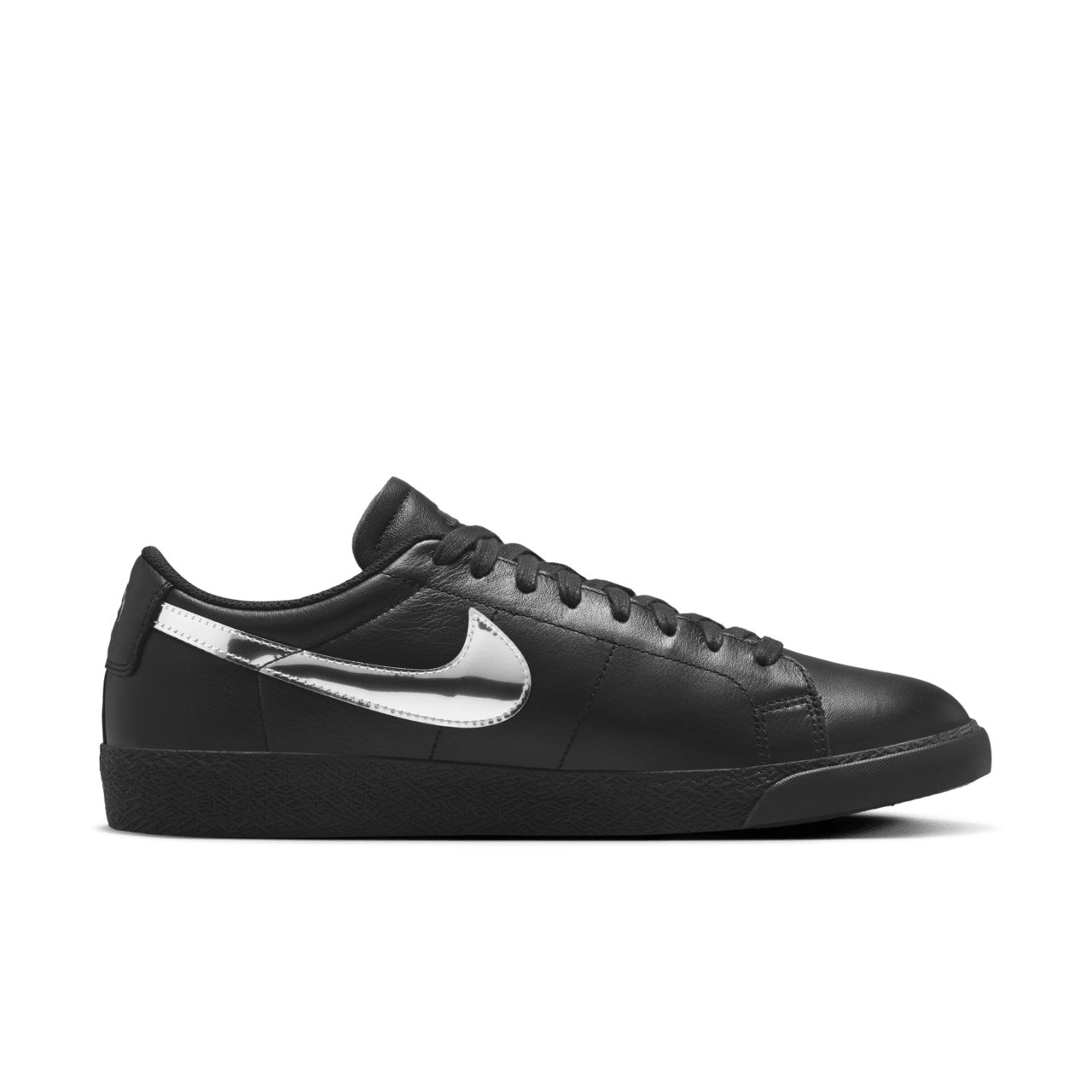 วันเปิดตัว Nike SB Zoom Blazer Low x Dancer Skateboards "Black and Metallic Silver" (HJ6703-001)