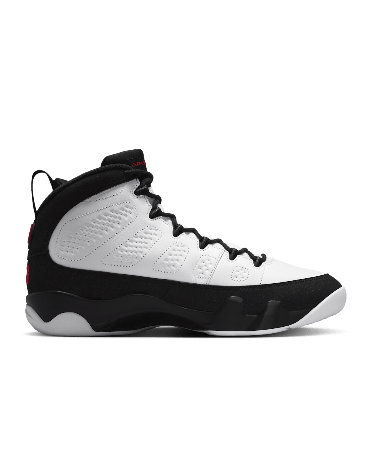 วันเปิดตัว Air Jordan 9 Retro OG "White and Black" (IX6179-100)