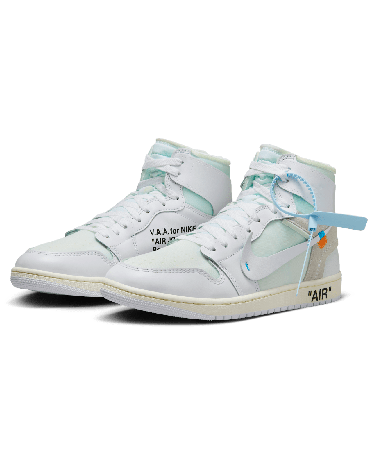 Air Jordan 1 高筒鞋OG x V.A.A. 'White/White' (AA3834-100) 發售日期