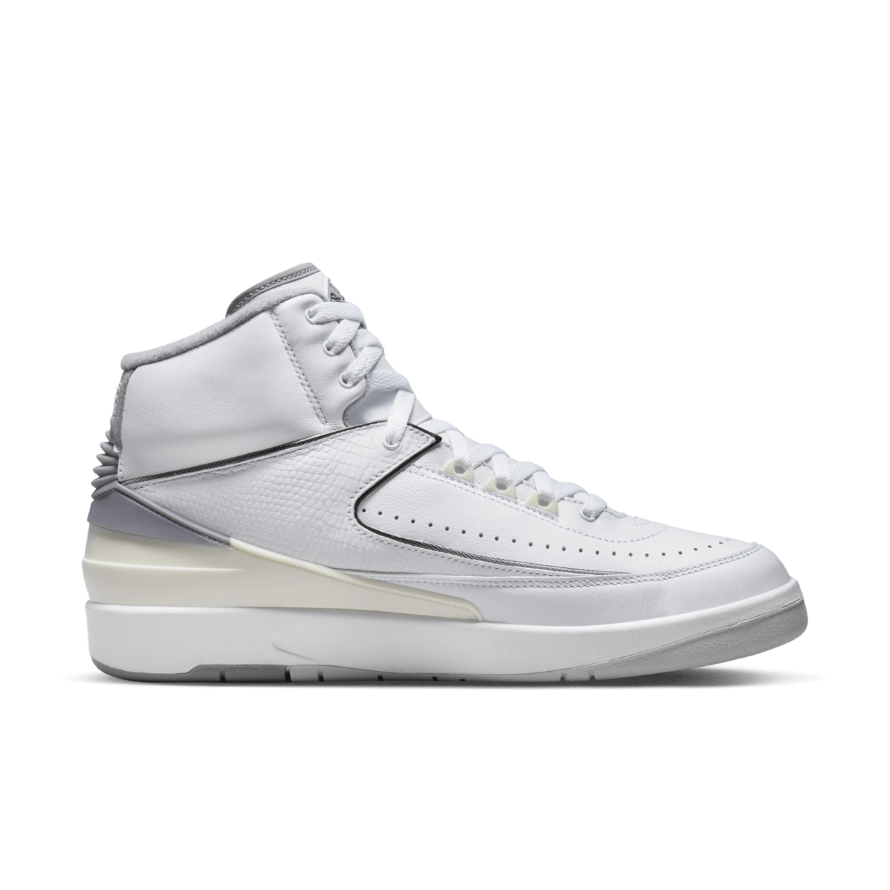 Air Jordan 2 'White and Cement Grey' (DR8884-100) 發售日期