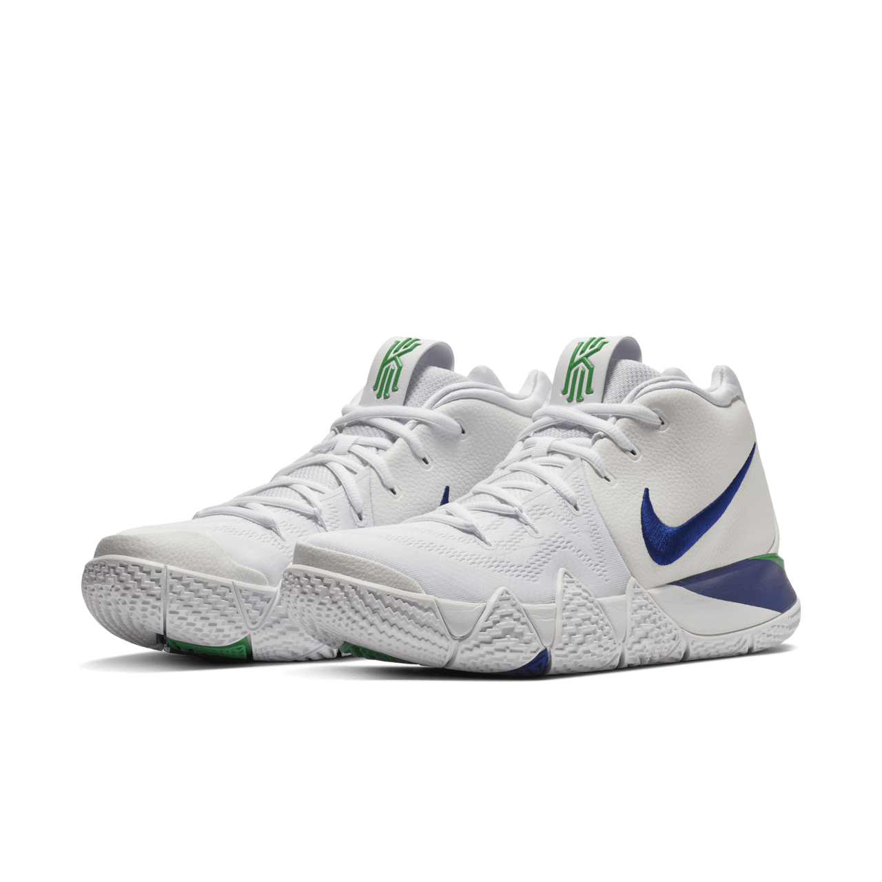 Nike Kyrie 4 White Deep Royal Blue Release Date. Nike SNKRS