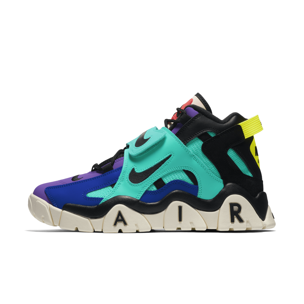 Air Barrage Mid 'Hyper Jade/Racer Blue' Release Date